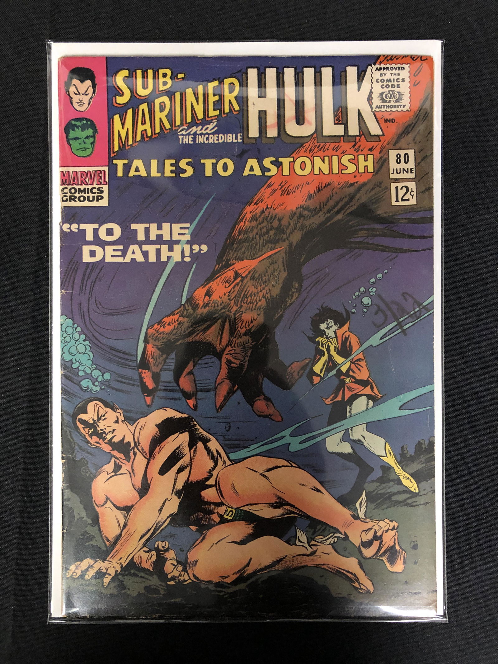MARVEL COMICS SUBMARINER AND HULK 80 (1 of 1)