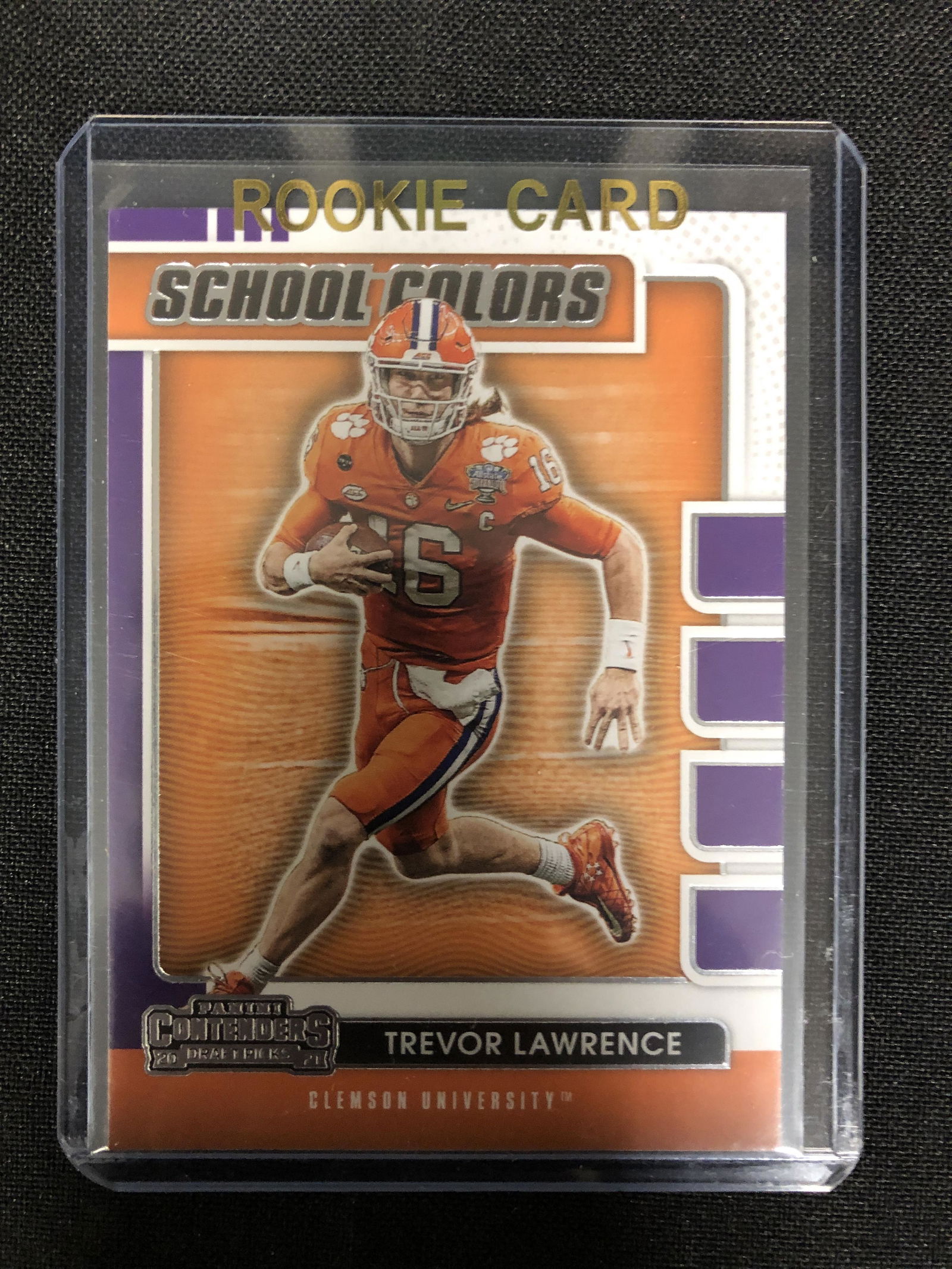 2021 PANINI CONTENDERS TREVOR LAWRENCE ROOKIE CARD (1 of 2)