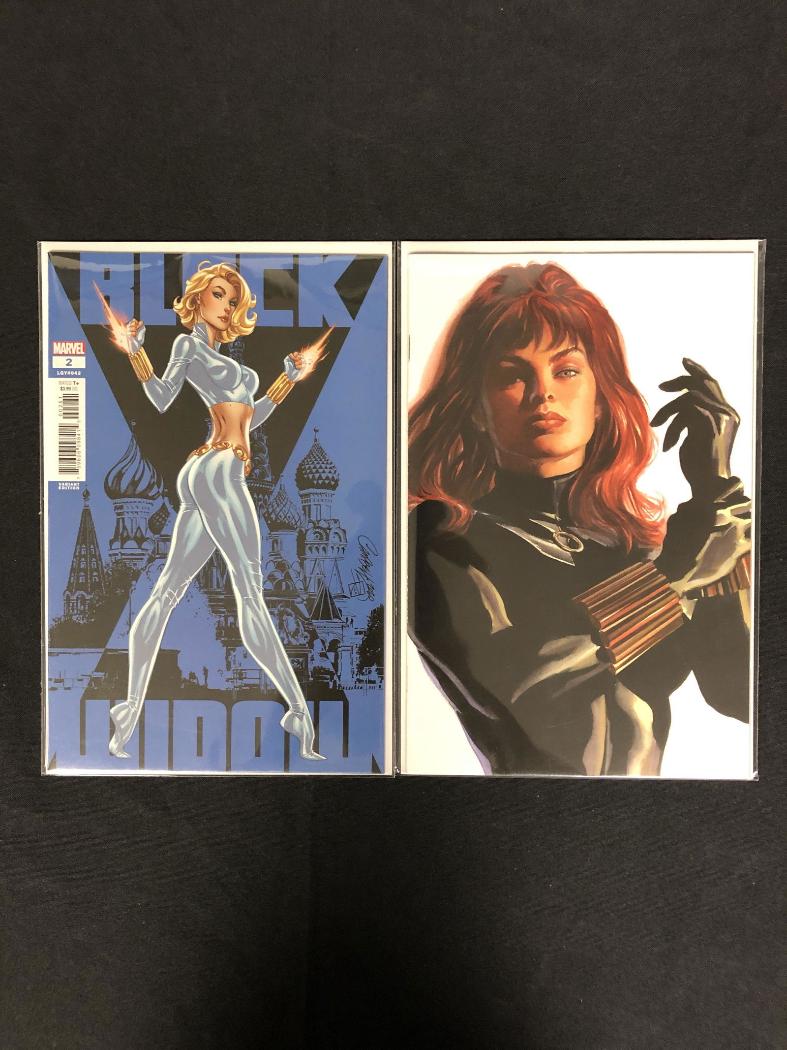 BLACK WIDOW VIRGIN AND VARIANT COMIC BOOK LOT (1 of 1)