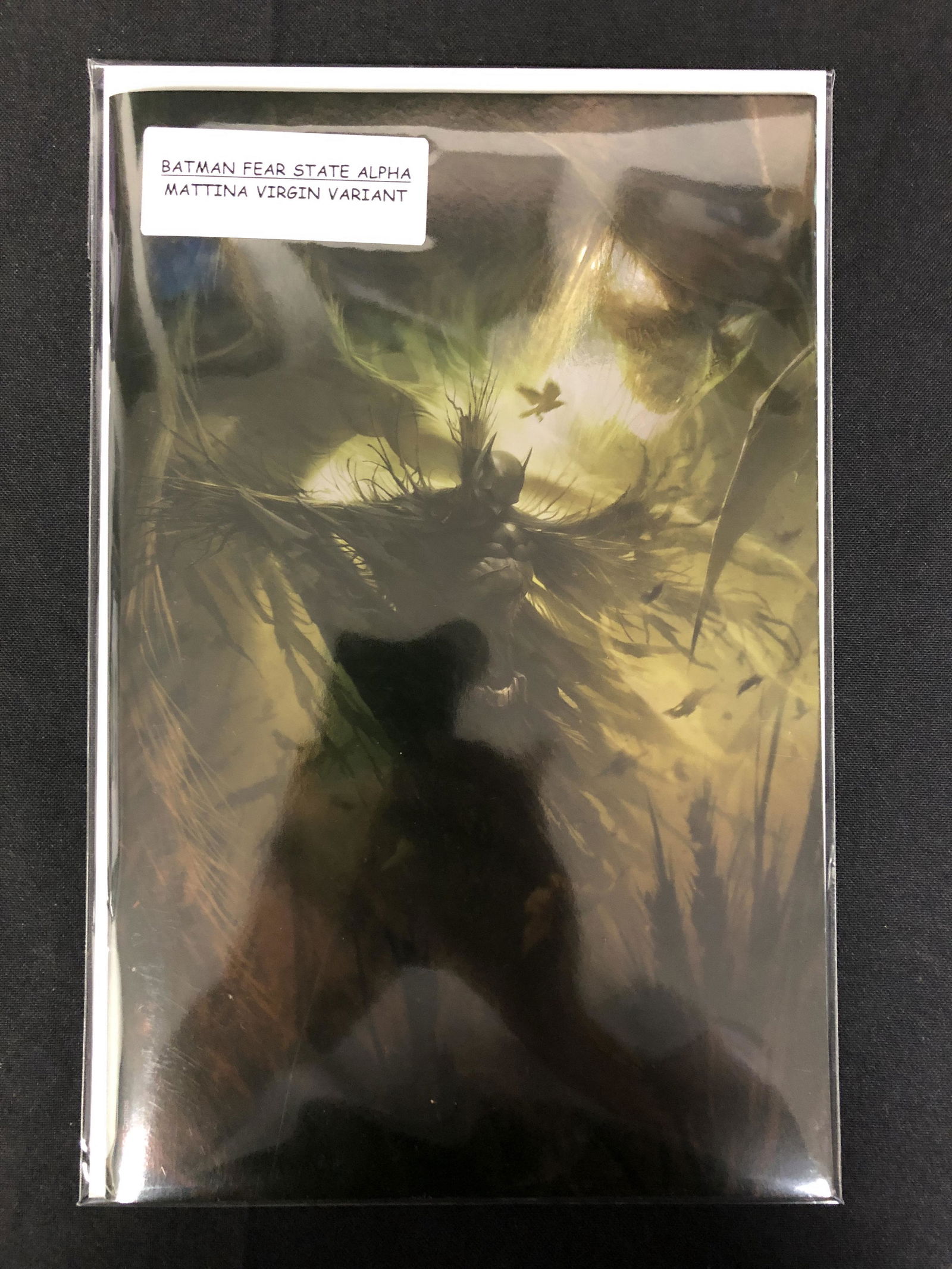 DC COMICS BATMAN FEAR STATE ALPHA VIRGIN COVER (1 of 1)