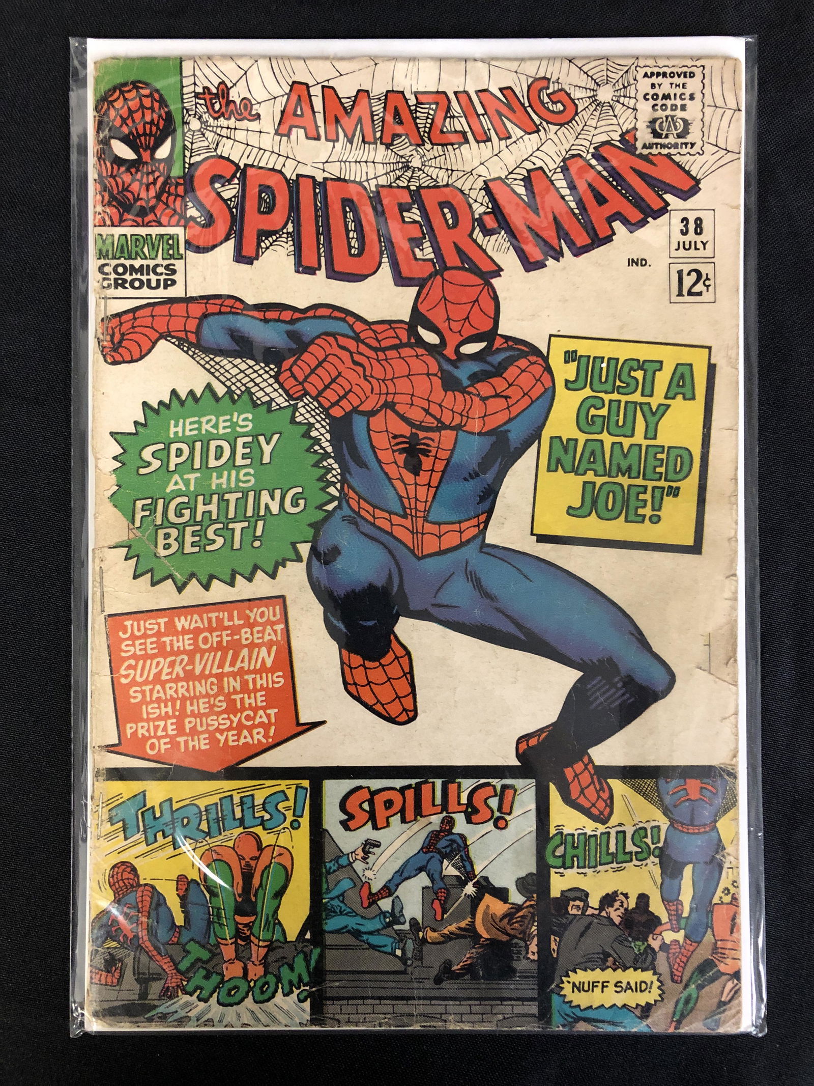 MARVEL COMICS THE AMAZING SPIDER-MAN NO. 38 (1 of 1)
