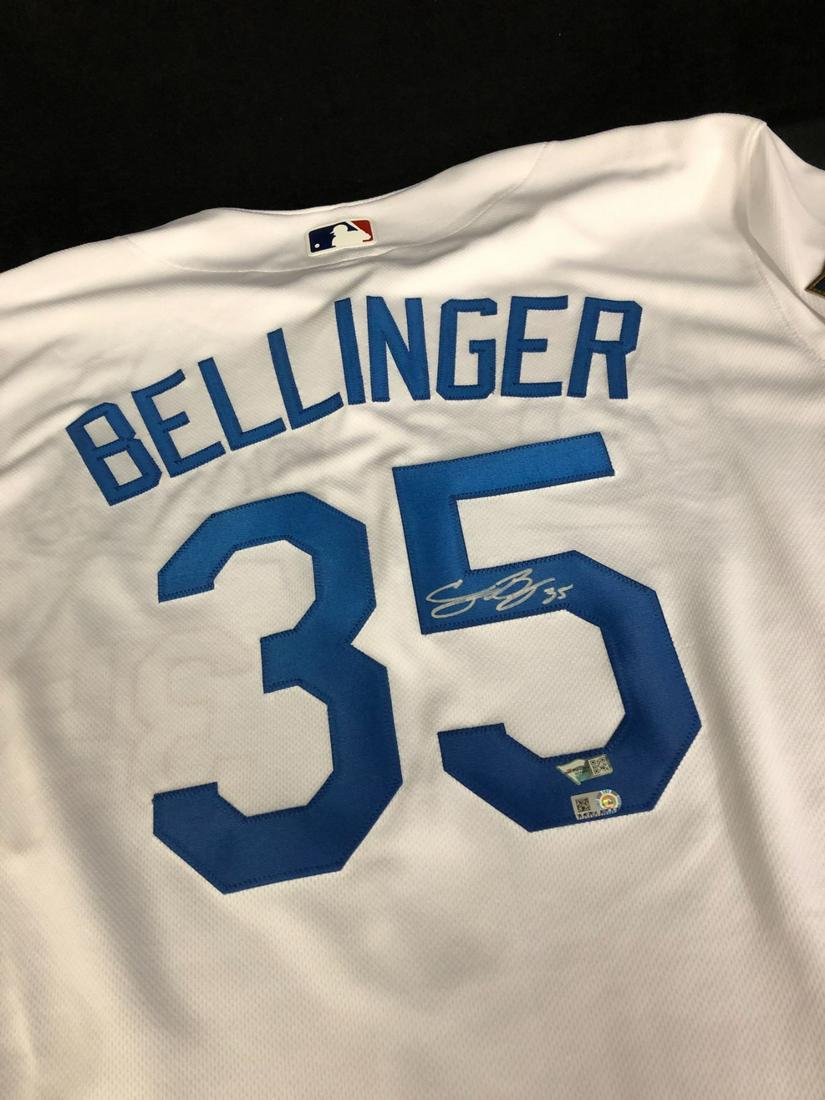 CODY BELLINGER SIGNED LA DODGERS NIKE PRO JERSEY WITH (1 of 5)