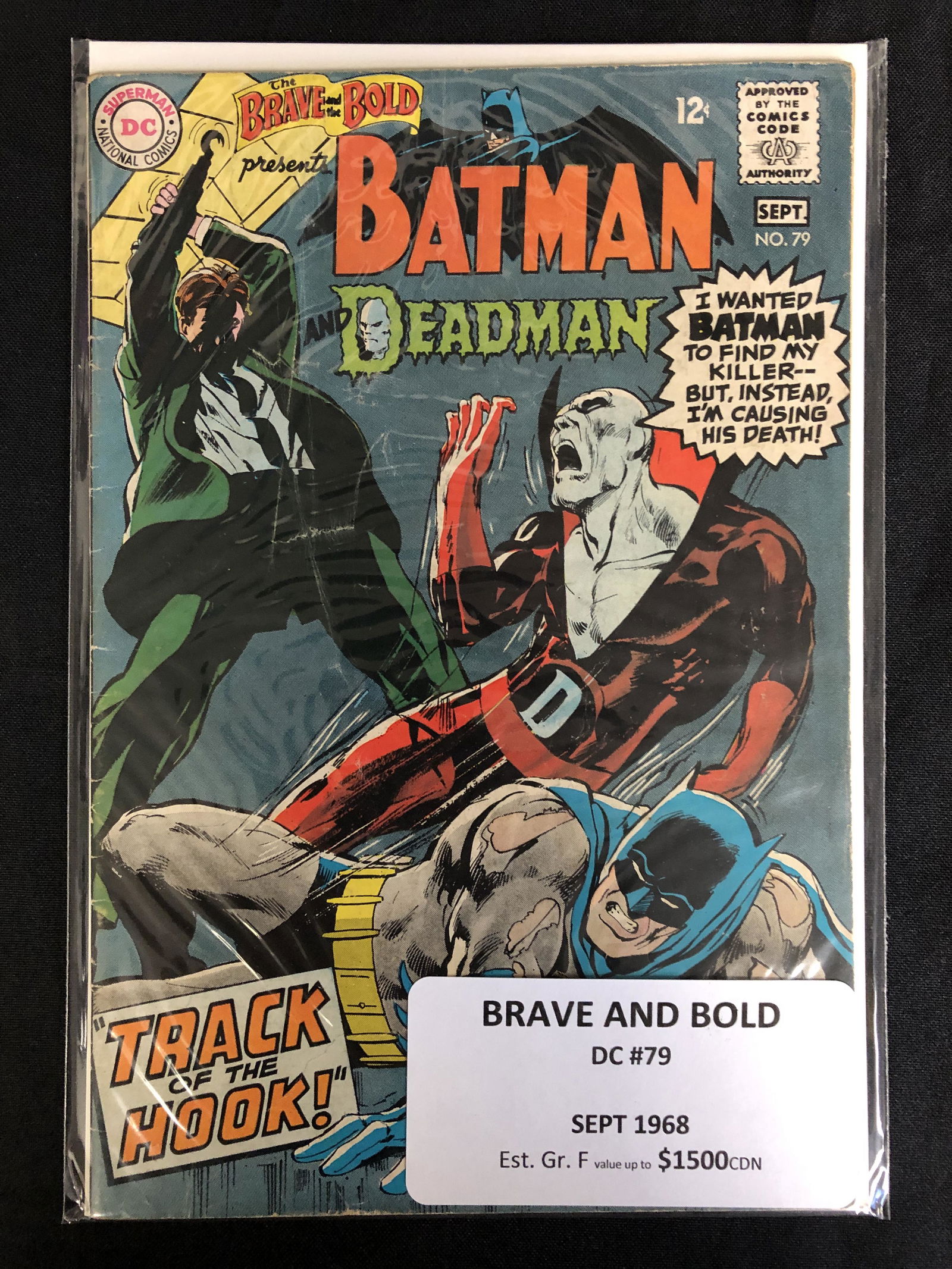 DC COMICS THE BRAVE AND THE BOLD BATMAN NO.79 (1 of 1)