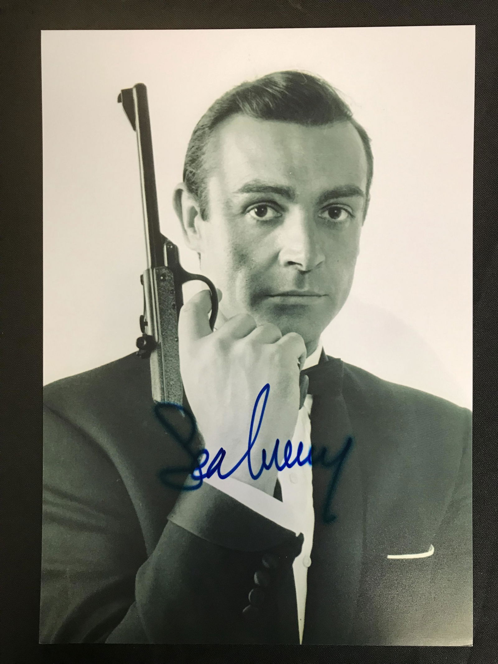 SEAN CONNERY SIGNED JAMES BOND 007 8 X 10 ( RA COA) (1 of 3)