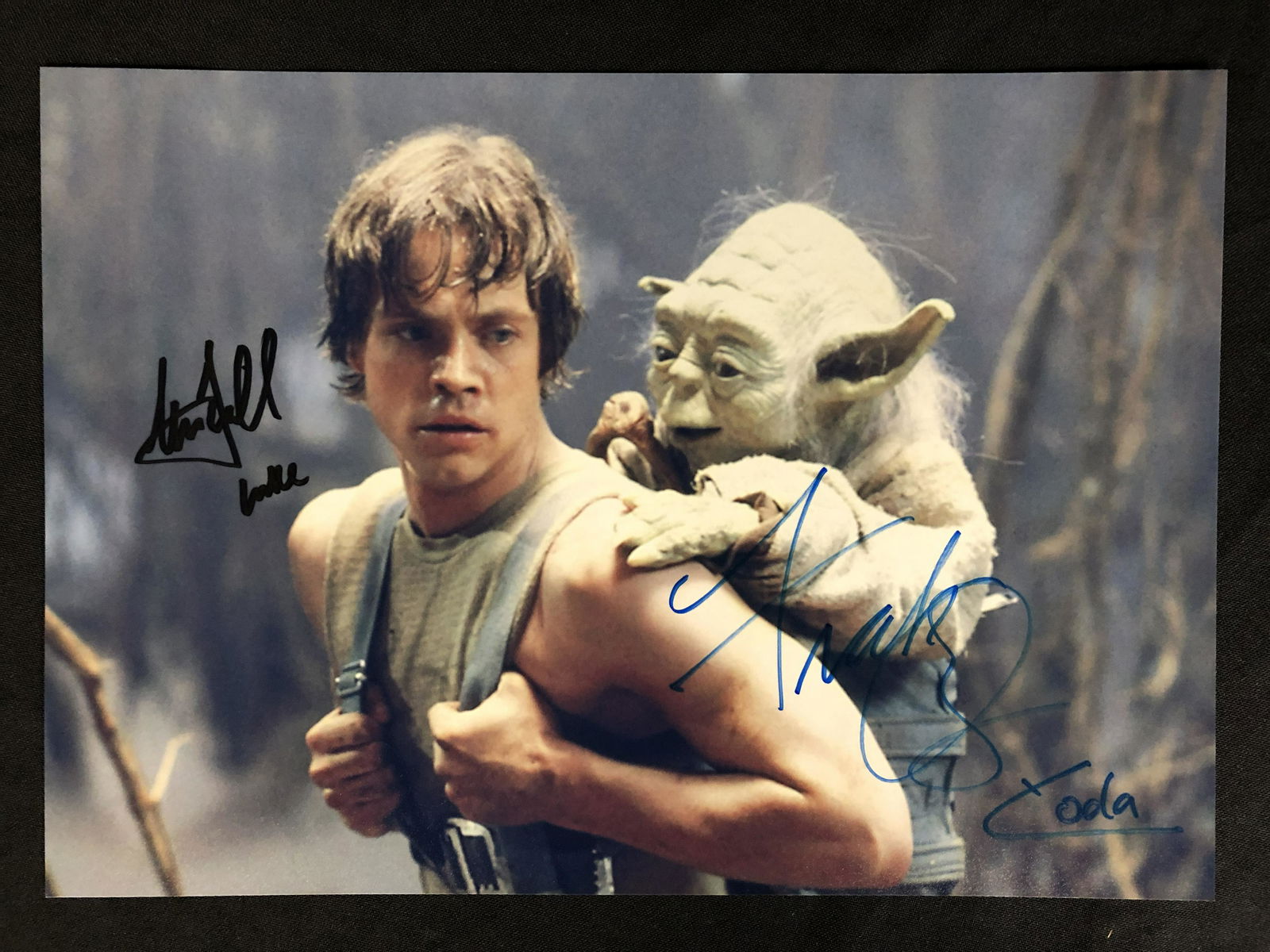 MARK HAMILL AND FRANK OZ SIGNED STAR WARS 8 X 10 ( RA (1 of 3)