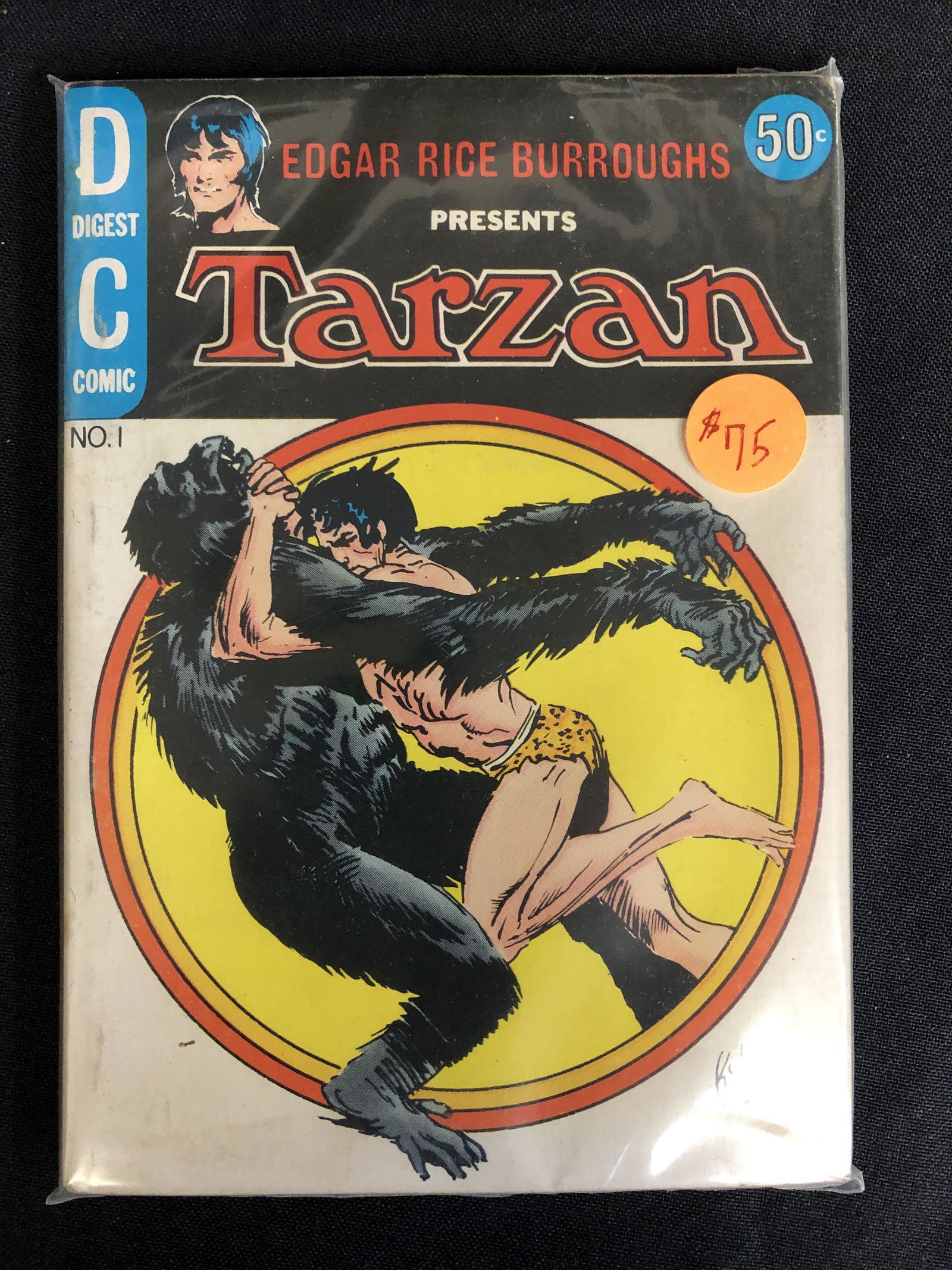 DIGEST COMICS TARZAN NO.1 COMIC (1 of 1)
