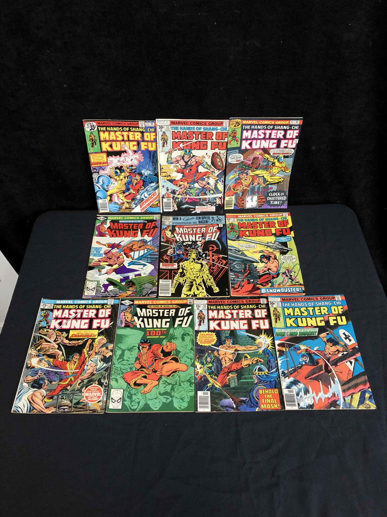 MASTERS OF KUN-FU (SHANG SHI) COMIC BOOK LOT (1 of 1)