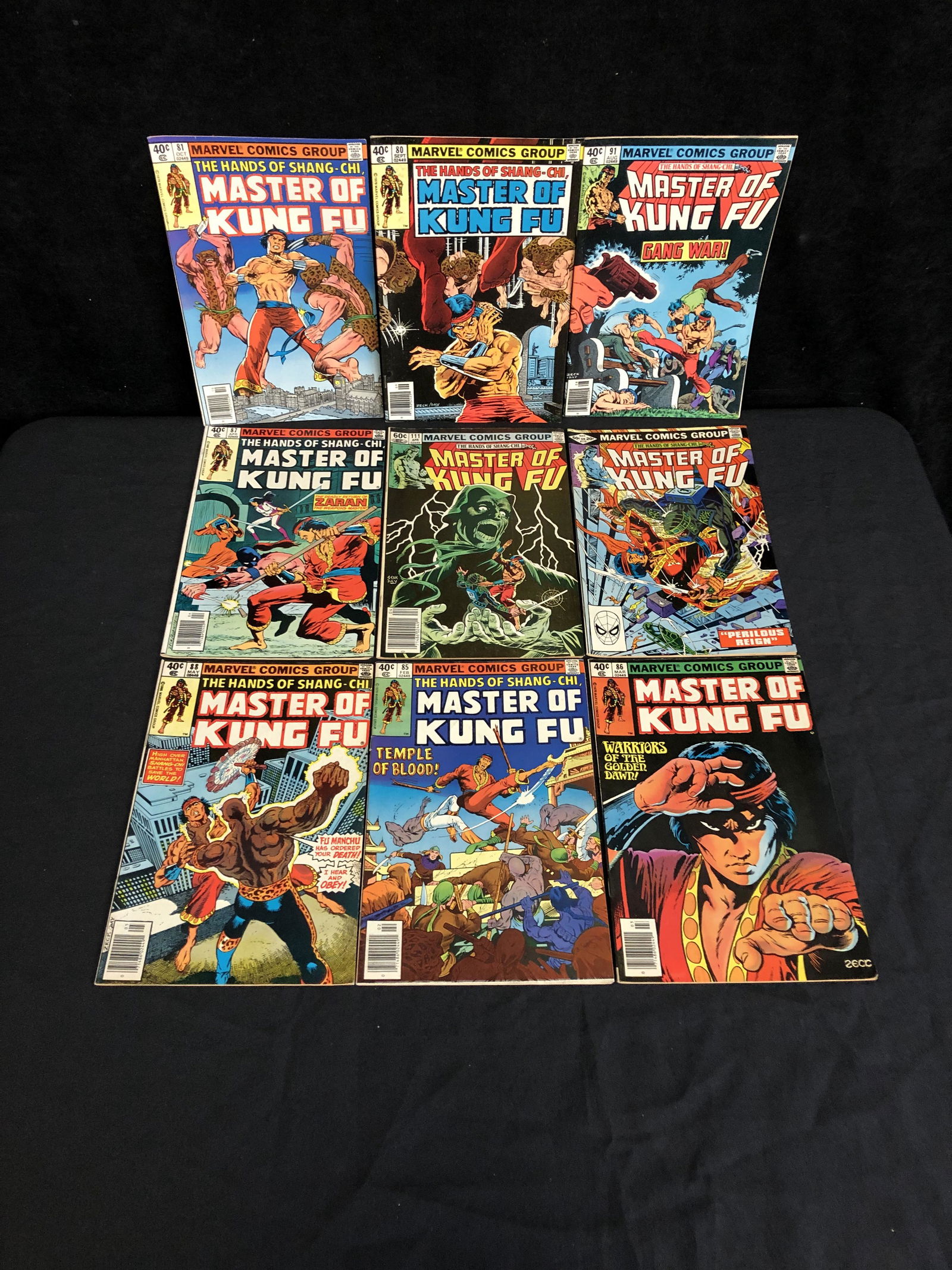MASTERS OF KUN-FU (SHANG SHI) COMIC BOOK LOT (1 of 1)