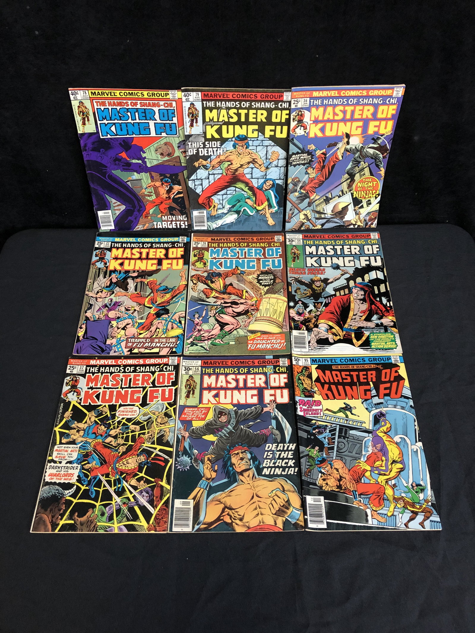 MASTERS OF KUN-FU (SHANG SHI) COMIC BOOK LOT (1 of 1)