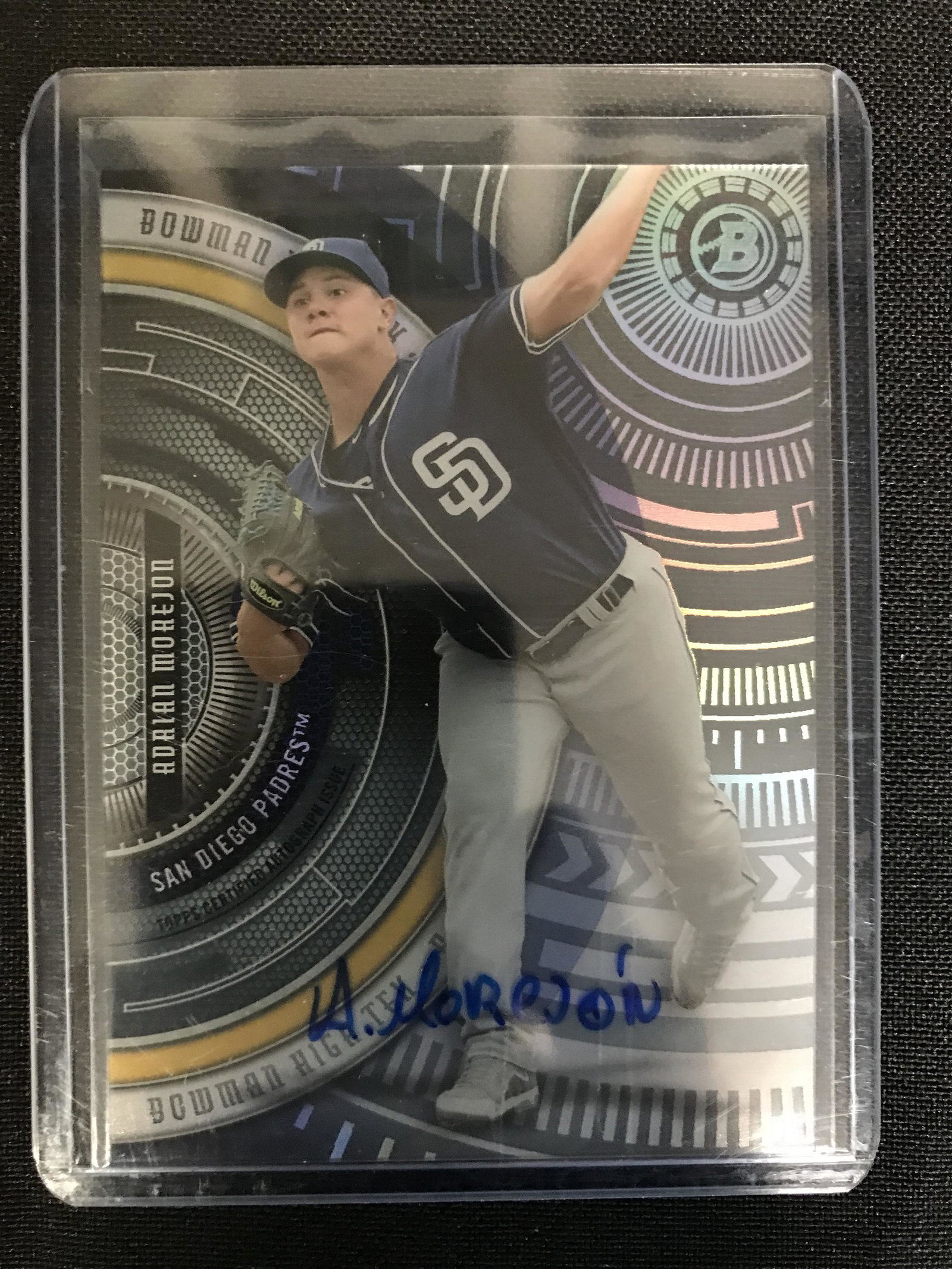 2019 BOWMAN BASEBALL ADRIAN MOREJAN AUTO (1 of 2)