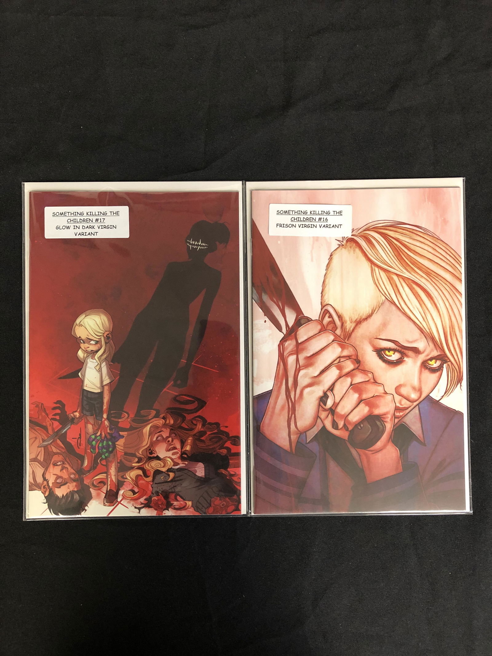 SOMETHINGS KILLING THE CHILDREN VIRGIN COVER LOT (1 of 1)