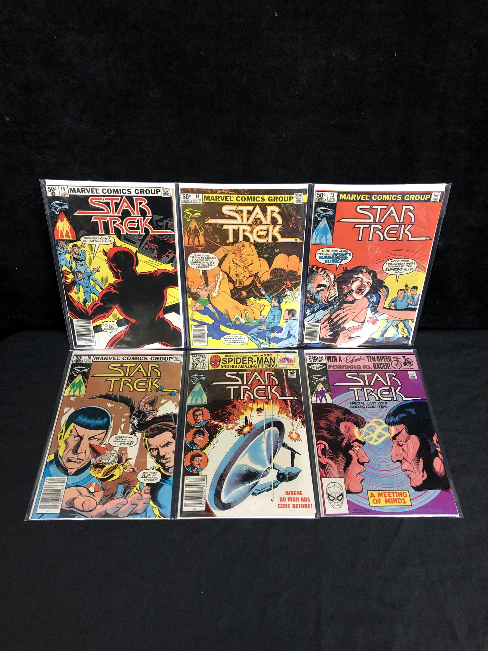 MARVEL COMICS STAR TREK COMIC BOOK LOT (1 of 1)