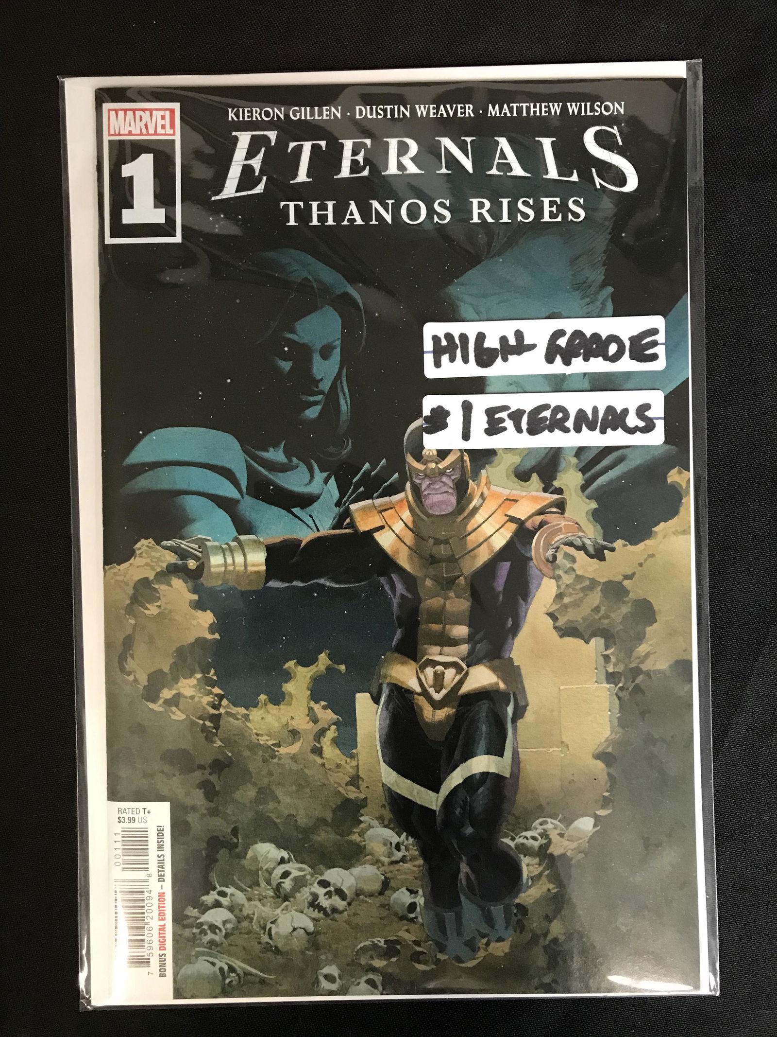 MARVEL COMICS THE ETERNALS THANOS RISES NO.1 (1 of 1)
