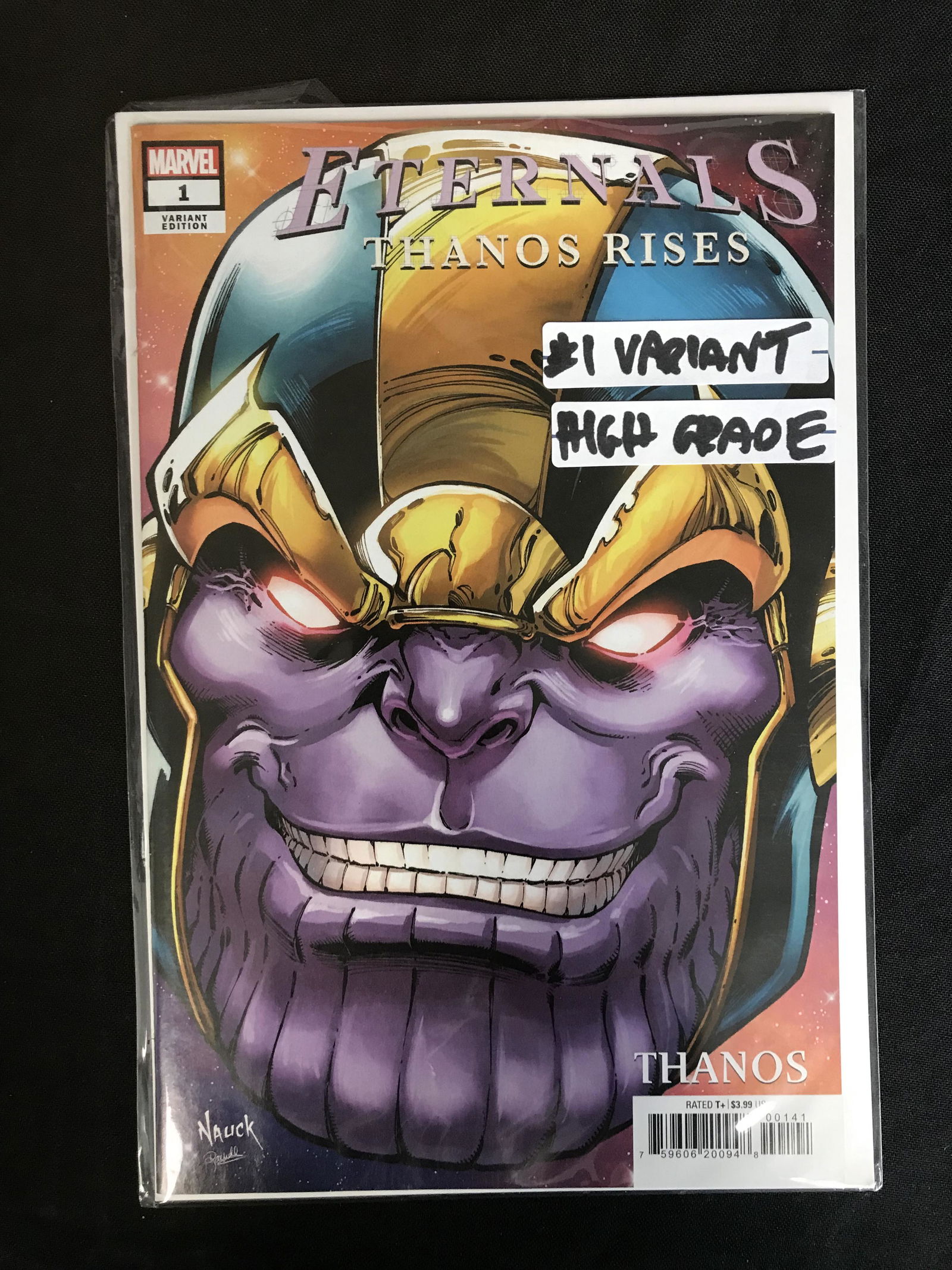MARVEL COMICS THE ETERNALS THANOS RISES NO.1 (1 of 1)
