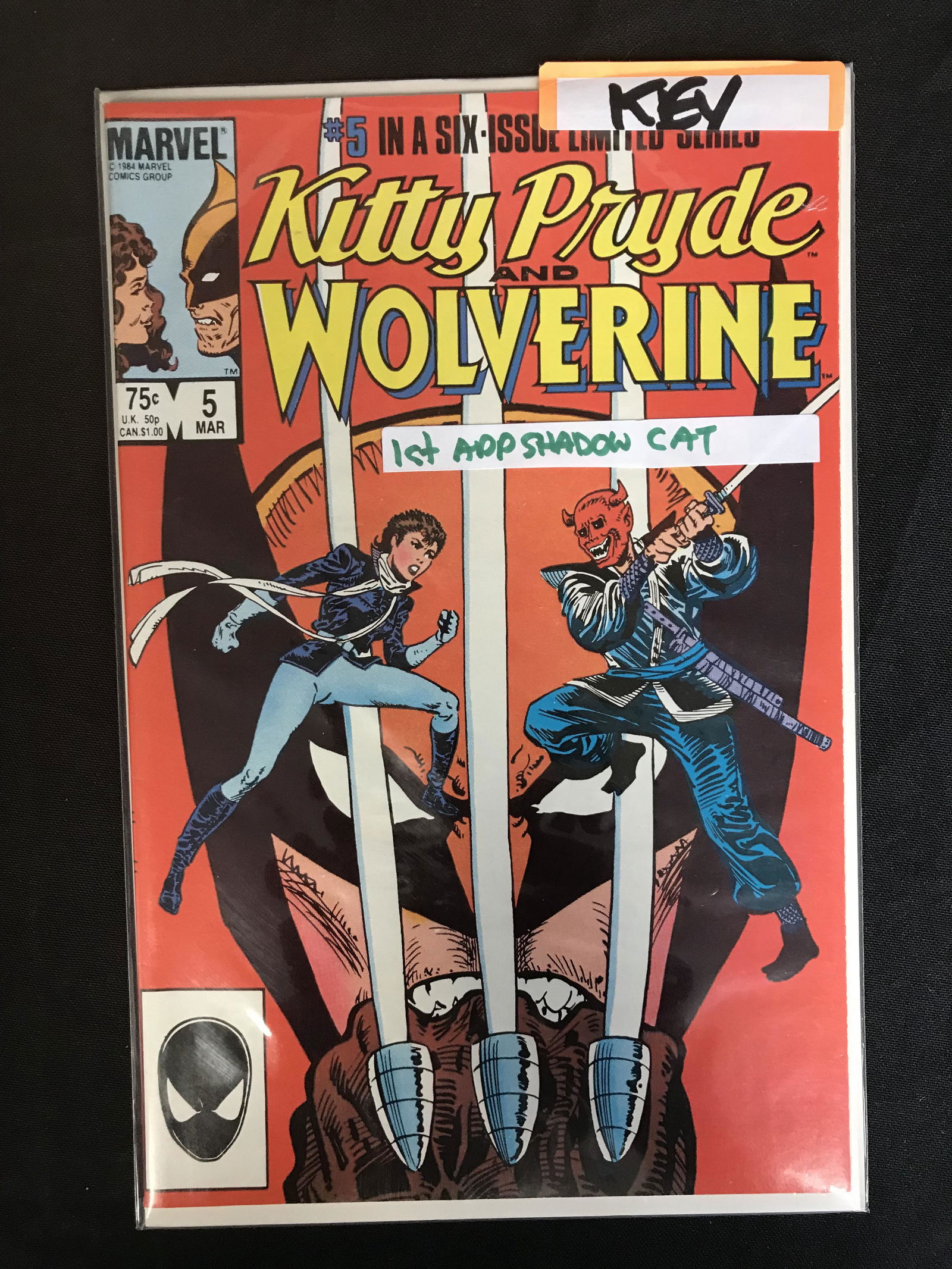 MARVEL COMICS KITTY PRIDE AND WOLVERINE NO. 5 (1 of 1)