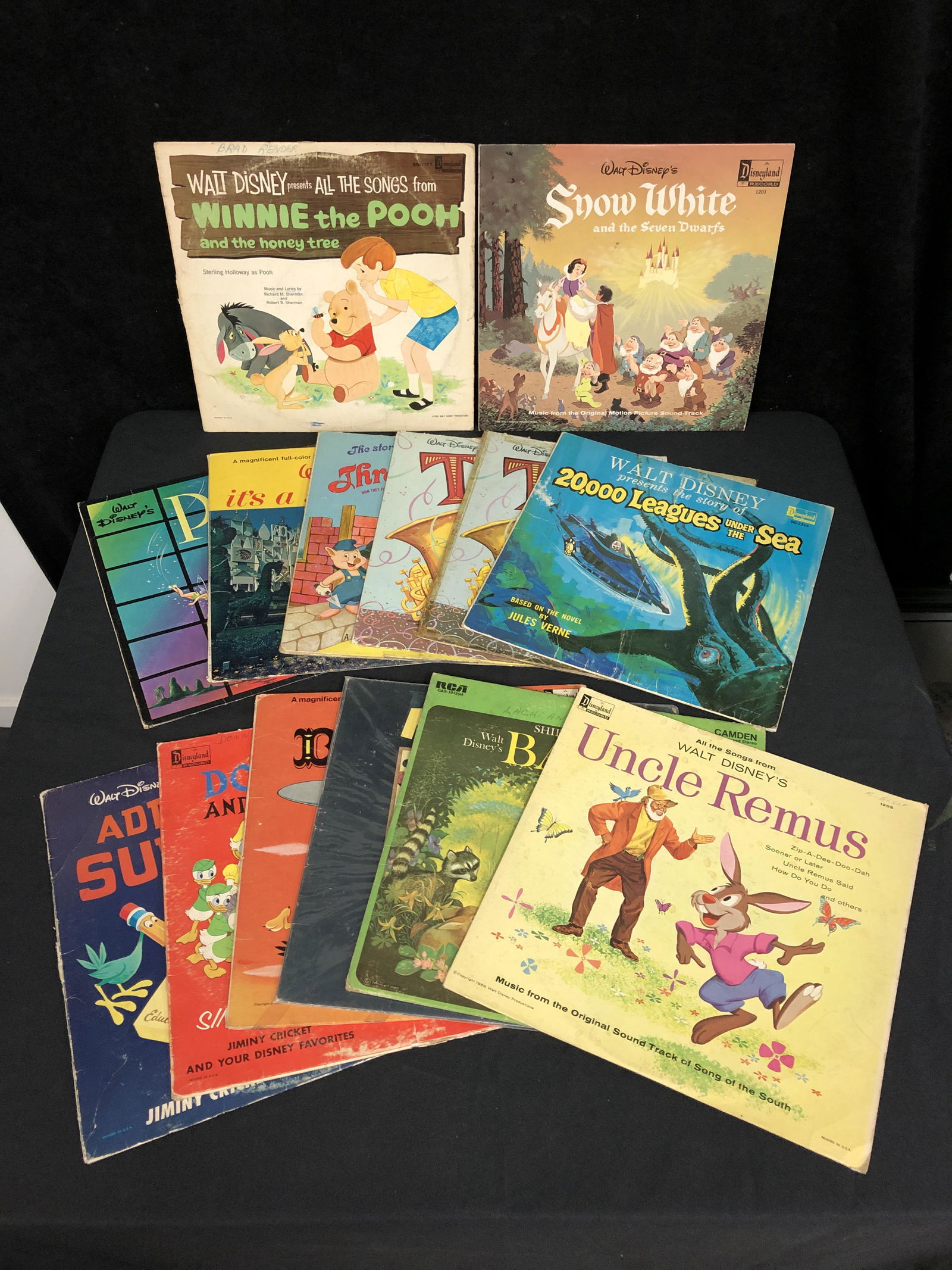 DISNEY VINYL RECORD LOT (1 of 1)