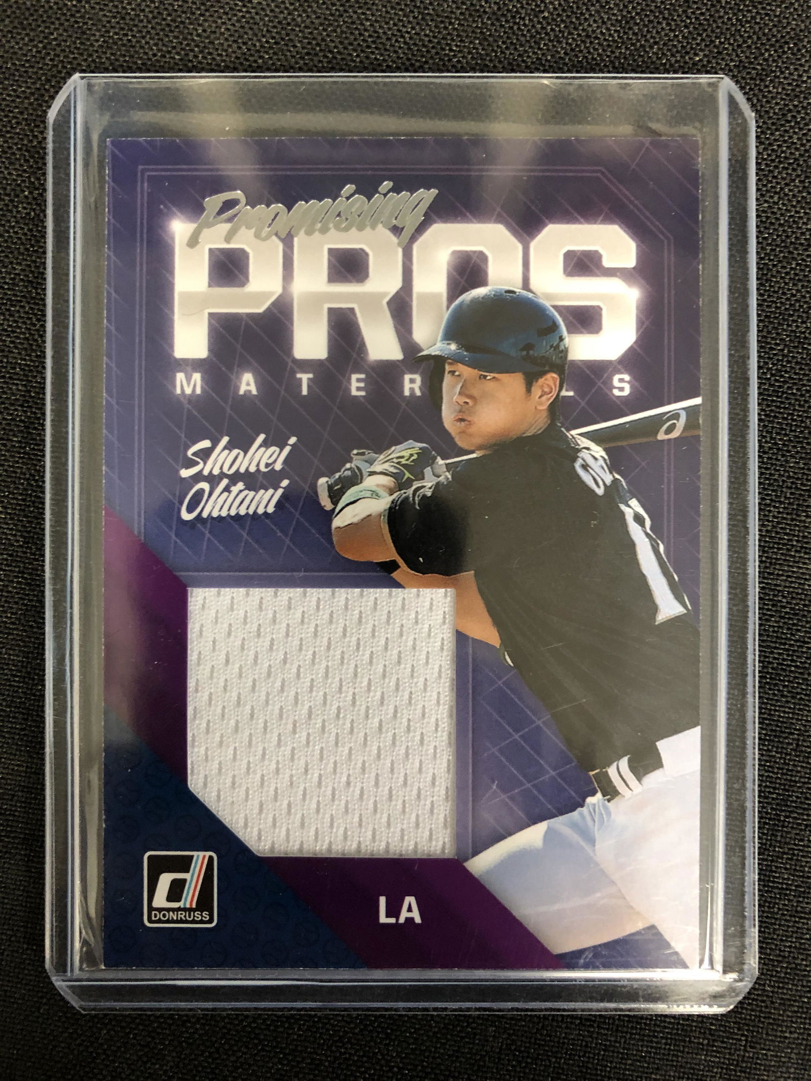 2018 PANINI PROMISING PRO SHOHEI OHTANI ROOKIE PATCH (1 of 2)