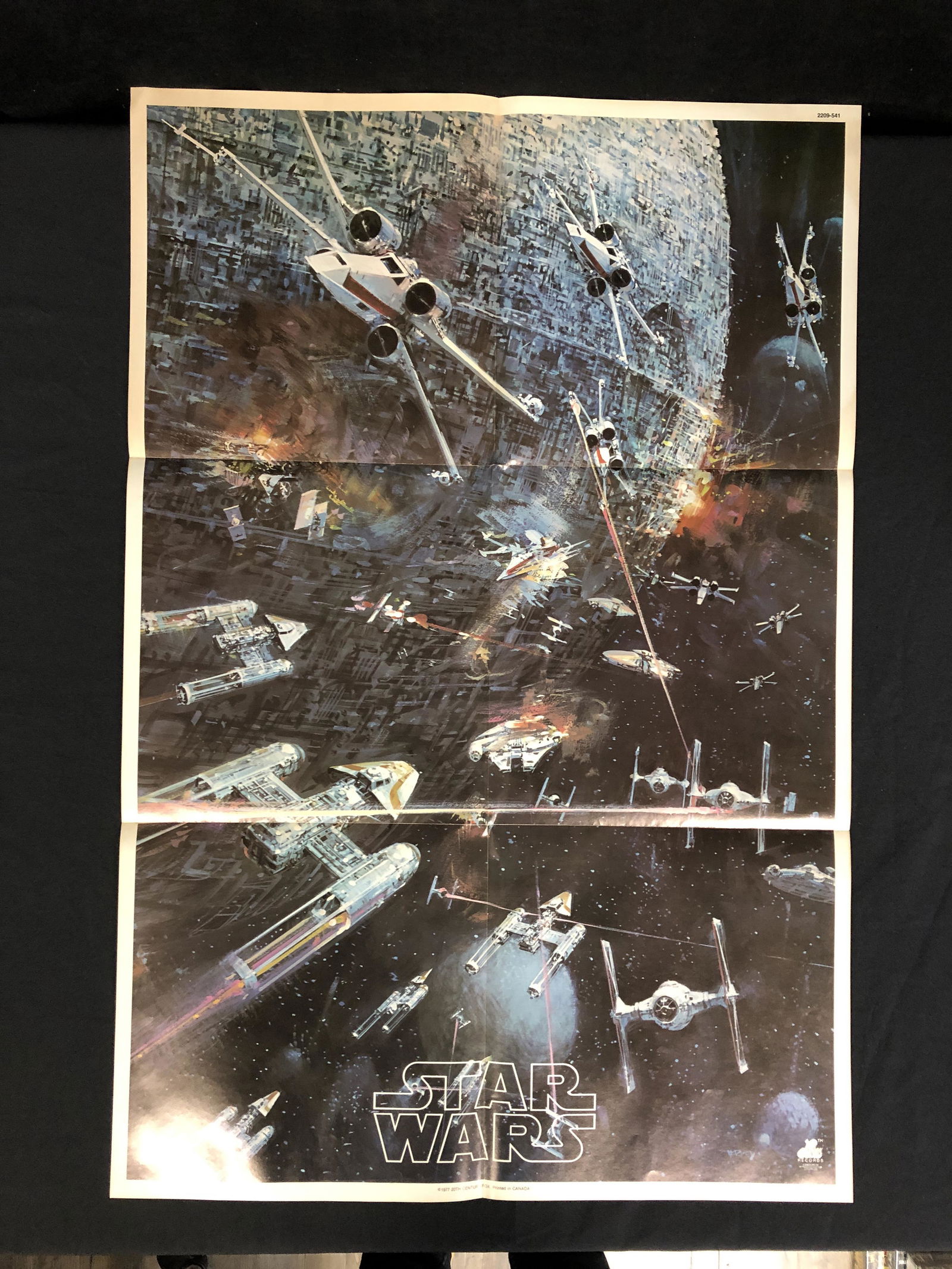 ORIGINAL 1977 STAR WARS POSTER ( MINT CONDITION NO RIPS (1 of 1)
