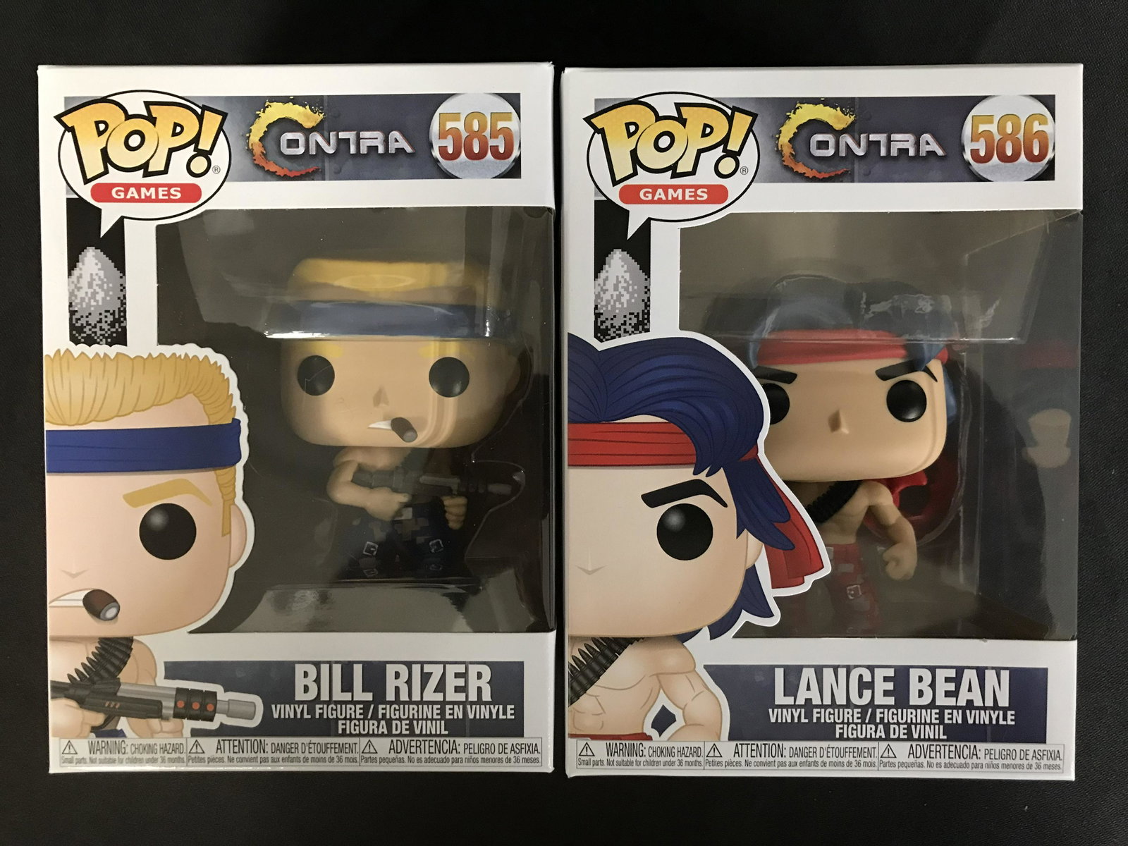 NINTENDO CONTRA FUNKO POP LOT: NINTENDO CONTRA FUNKO POP LOT