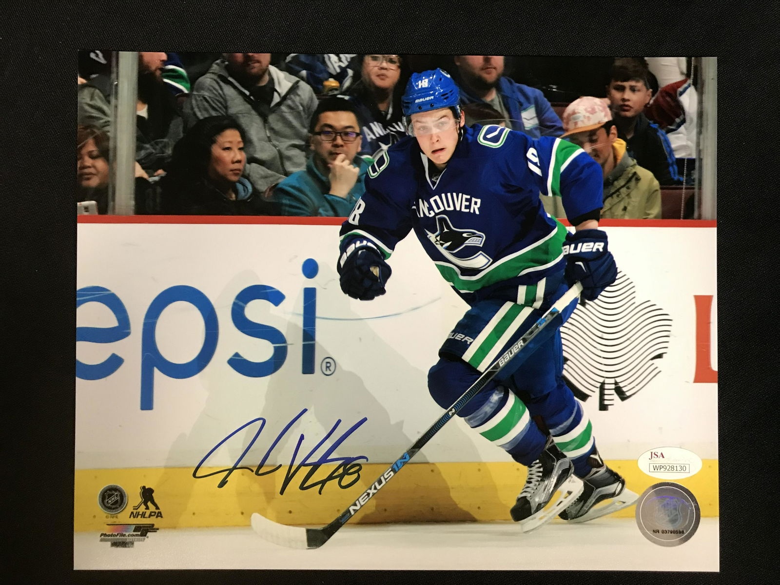 JAKE VIRTANEN SIGNED 8 X 10 ( JSA COA) (1 of 3)