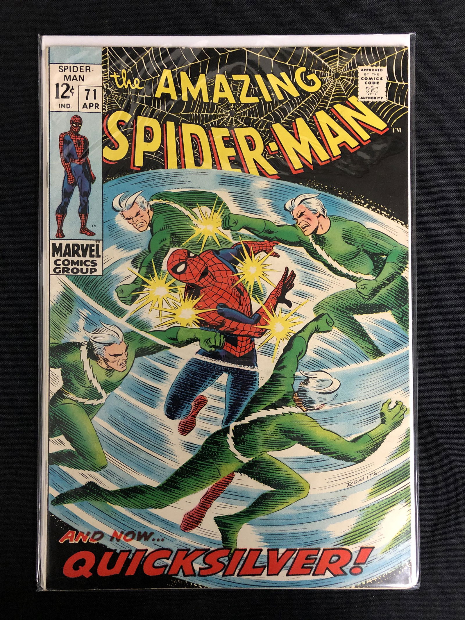 MARVEL COMICS THE AMAZING SPIDER-MAN NO. 71 (1 of 1)