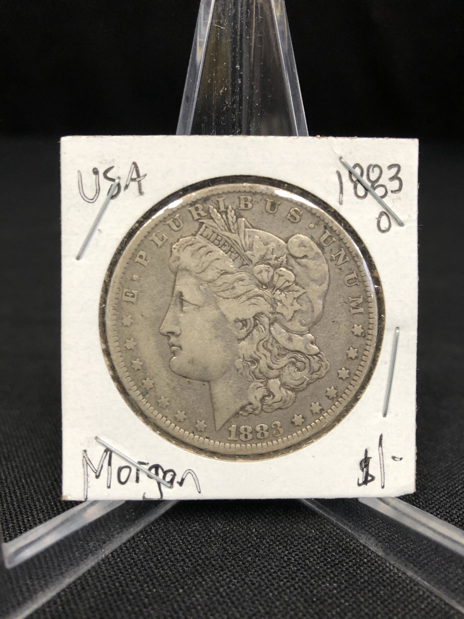1883 MORGAN SILVER DOLLAR: 1883 MORGAN SILVER DOLLAR