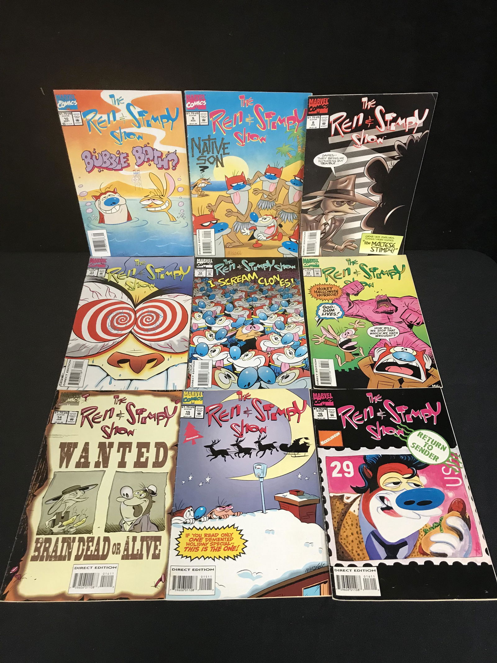 THE REN & STIMPY SHOW COMIC BOOK LOT (MARVEL COMICS) (1 of 1)