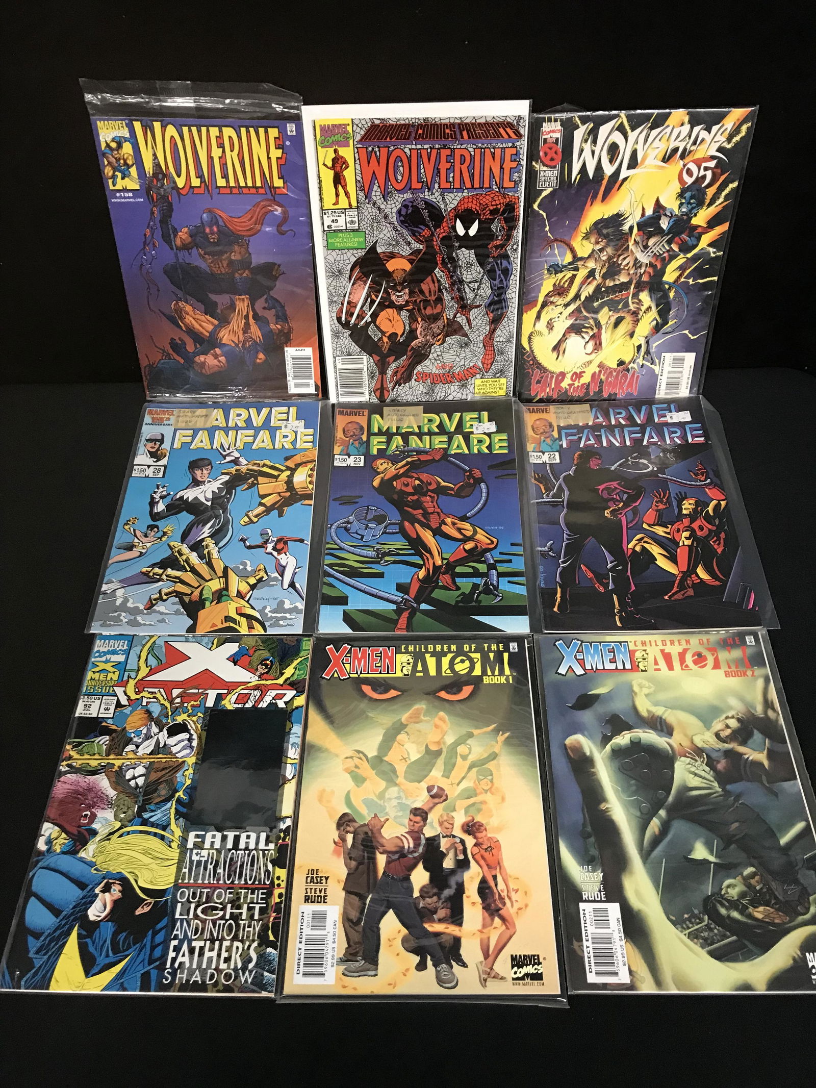 VARIOUS TITLES MARVEL COMICS BOOK LOT (1 of 1)