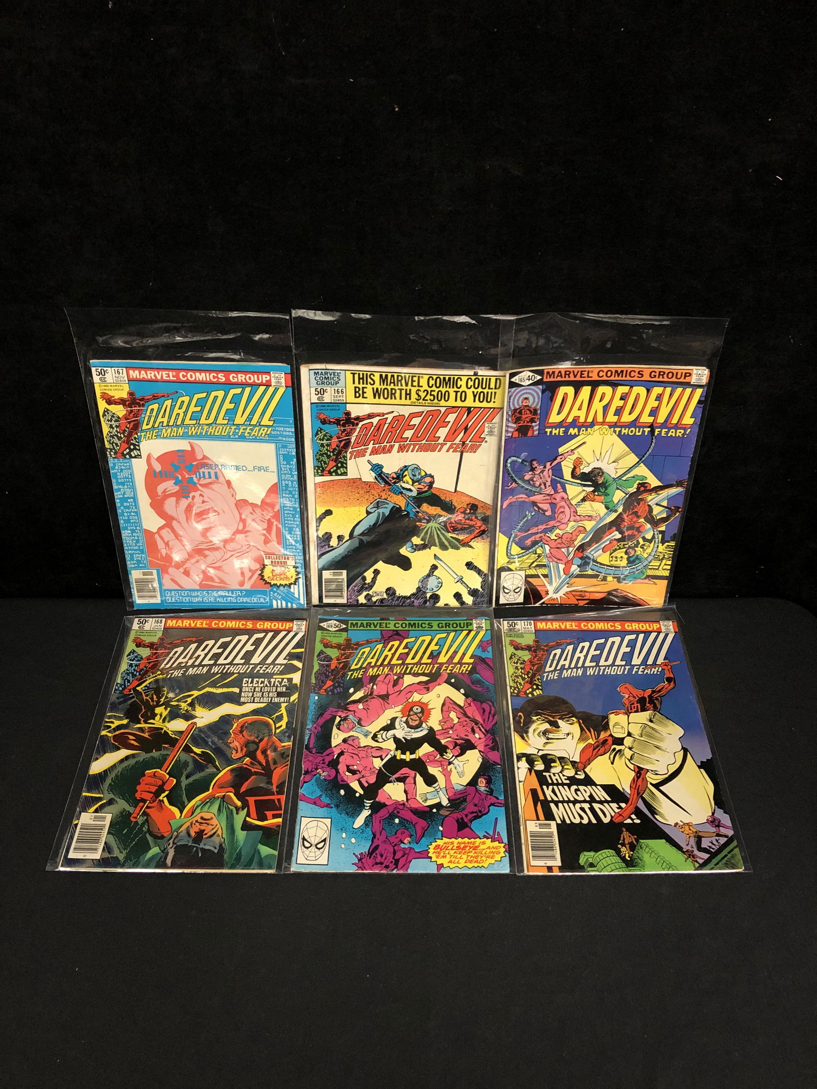 DAREDEVIL COMIC BOOK LOT (MARVEL COMICS) (1 of 1)