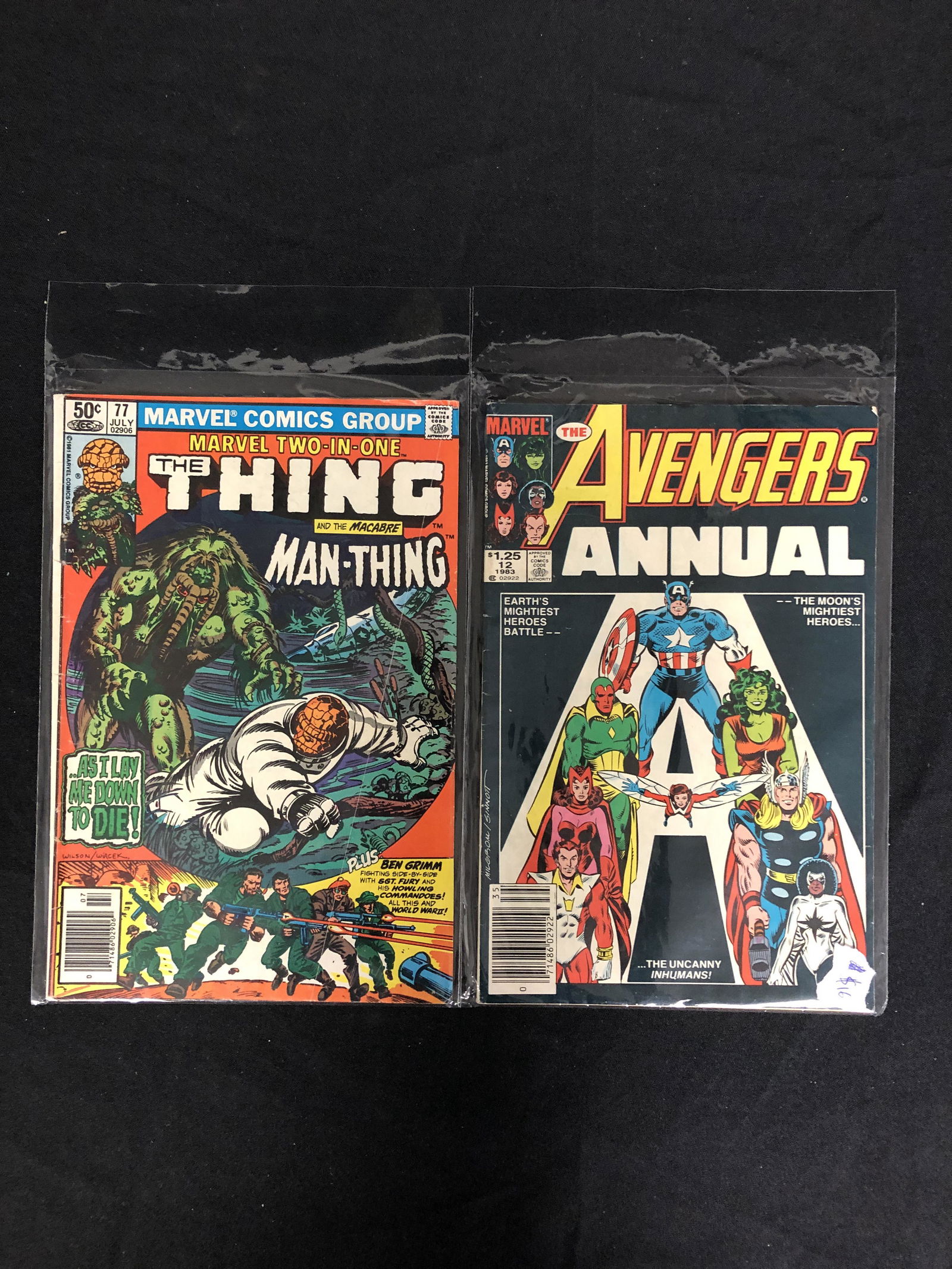 MARVEL TWO-IN-ONE #77/ THE AVENGERS ANNUAL #12 (MARVEL (1 of 1)