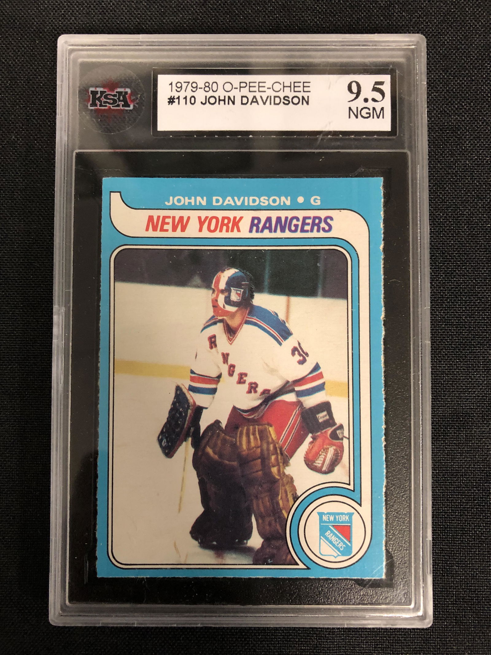 1979-80 O-PEE-CHEE #110 JOHN DAVIDSON (9.5 NGM) (1 of 2)
