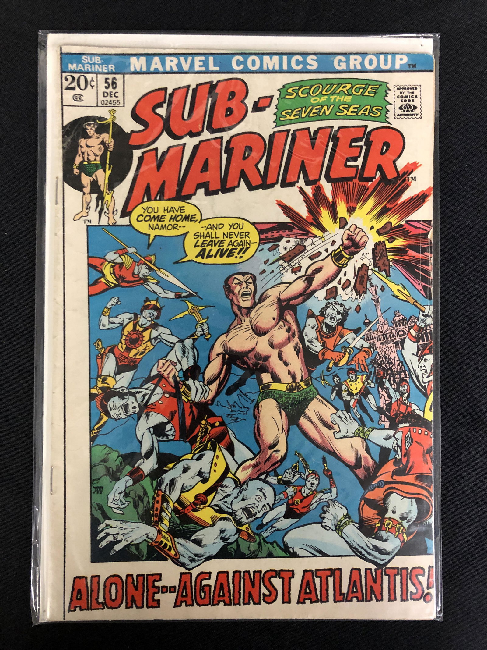 SUB-MARINER #56 (MARVEL COMICS) (1 of 1)