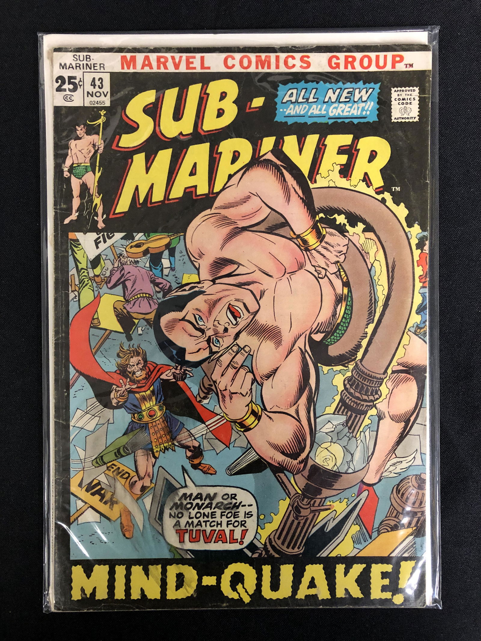 SUB-MARINER #43 (MARVEL COMICS) (1 of 1)