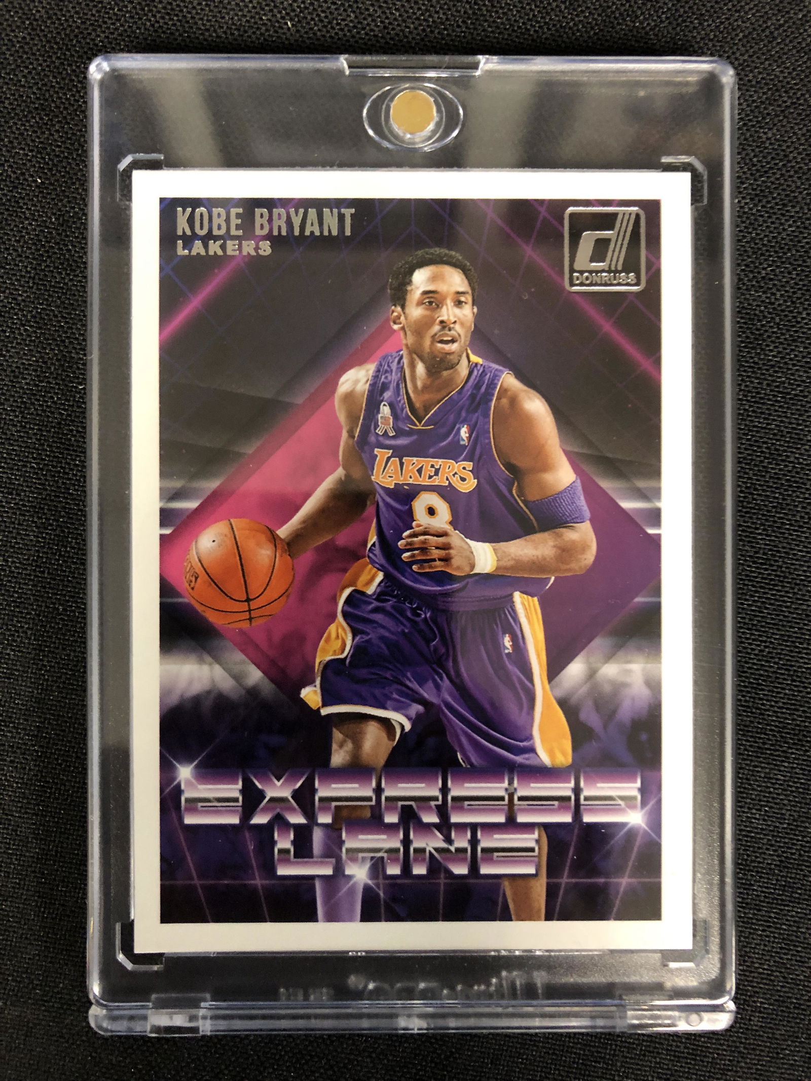 Kobe Bryant 2018-19 Donruss Optic Express Lane Holo #5 (1 of 2)
