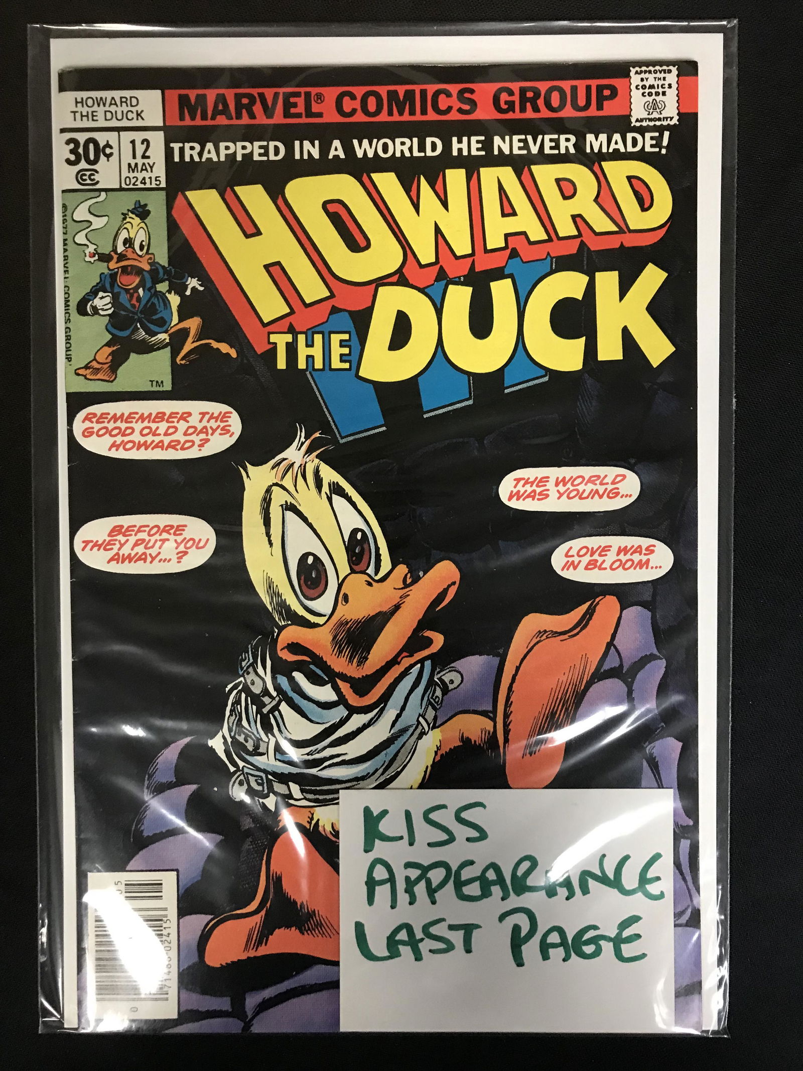 HOWARD THE DUCK #12 (MARVEL COMICS) (1 of 1)