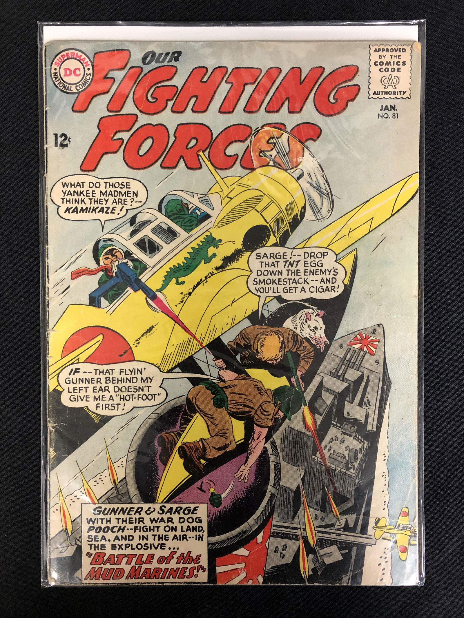 THE FIGHTING FORCES #81 (DC COMICS) (1 of 1)
