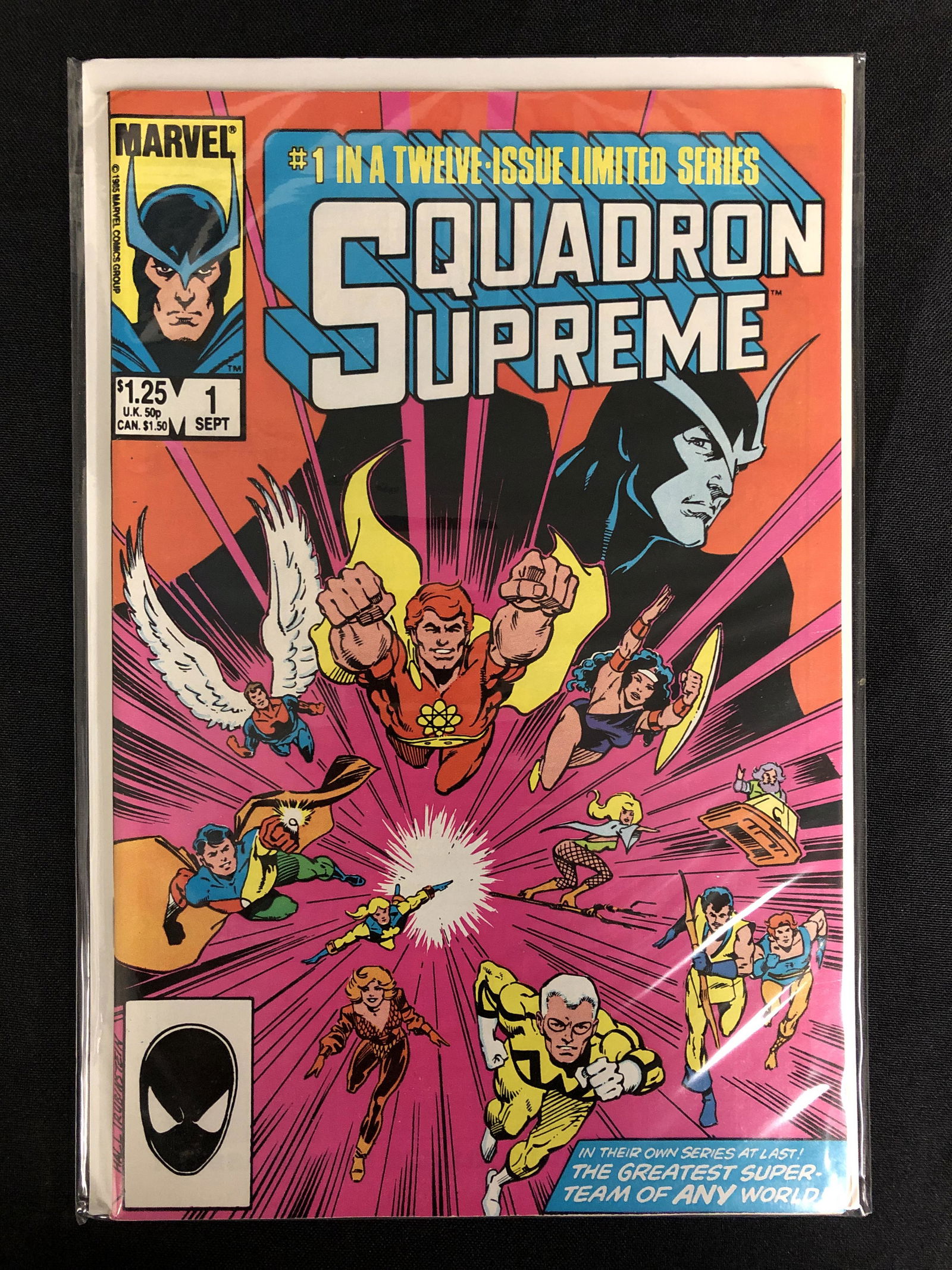 SQUADRON SUPREME #1 In a Twelve Issue Limited Series: SQUADRON SUPREME #1 In a Twelve Issue Limited Series (MARVEL COMICS)