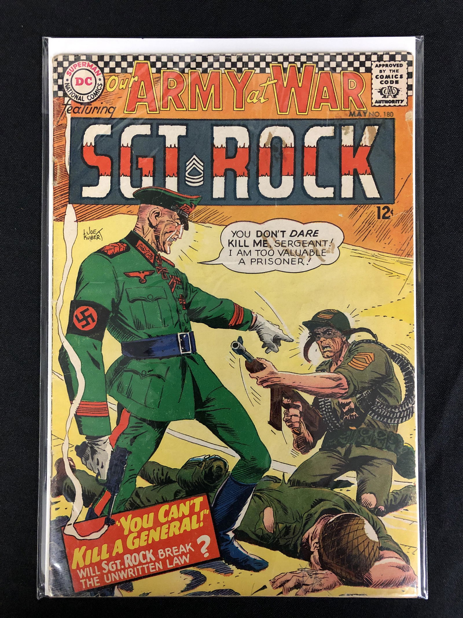 OUR ARMY AT WAR Featuring SGT ROCK #180 (DC COMICS) (1 of 1)