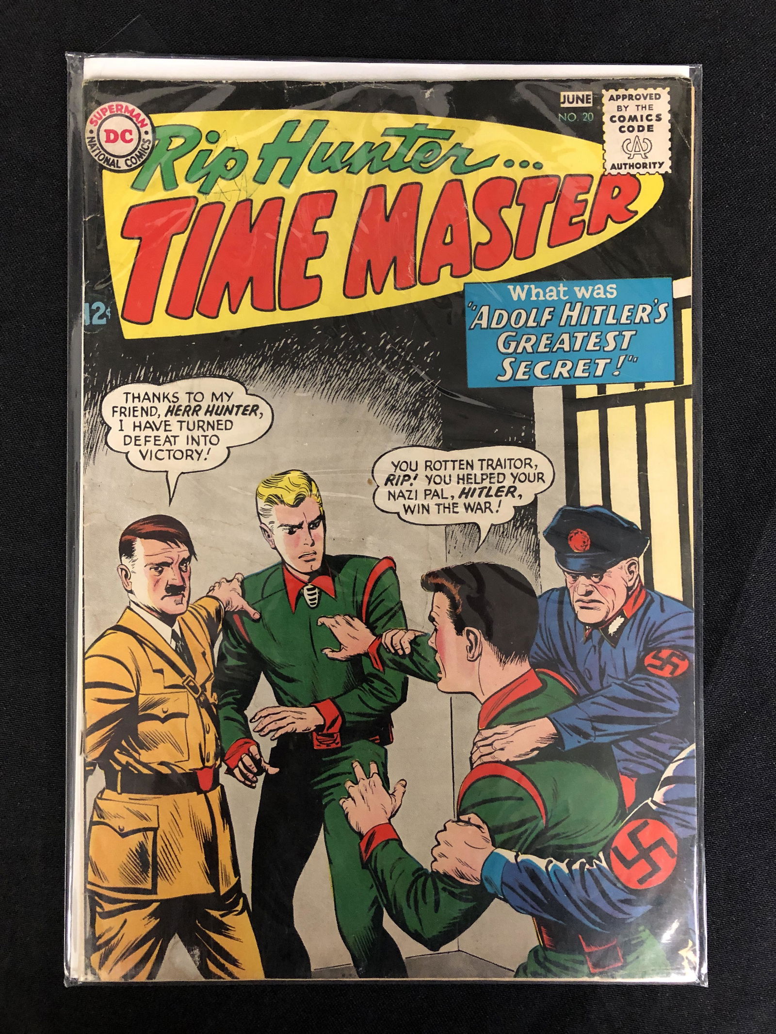Rip Hunter... TIME MASTER #20 (DC COMICS) (1 of 1)