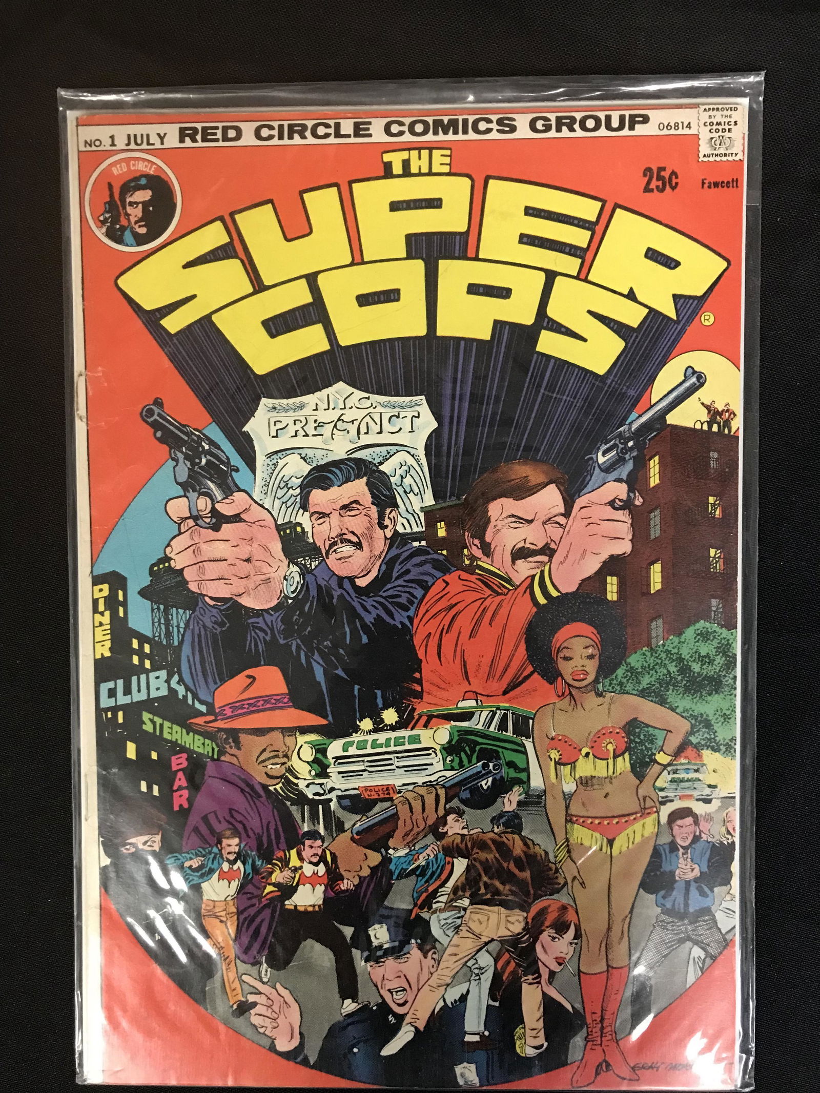 THE SUPER COPS #1 (RED CIRCLE COMICS) (1 of 1)