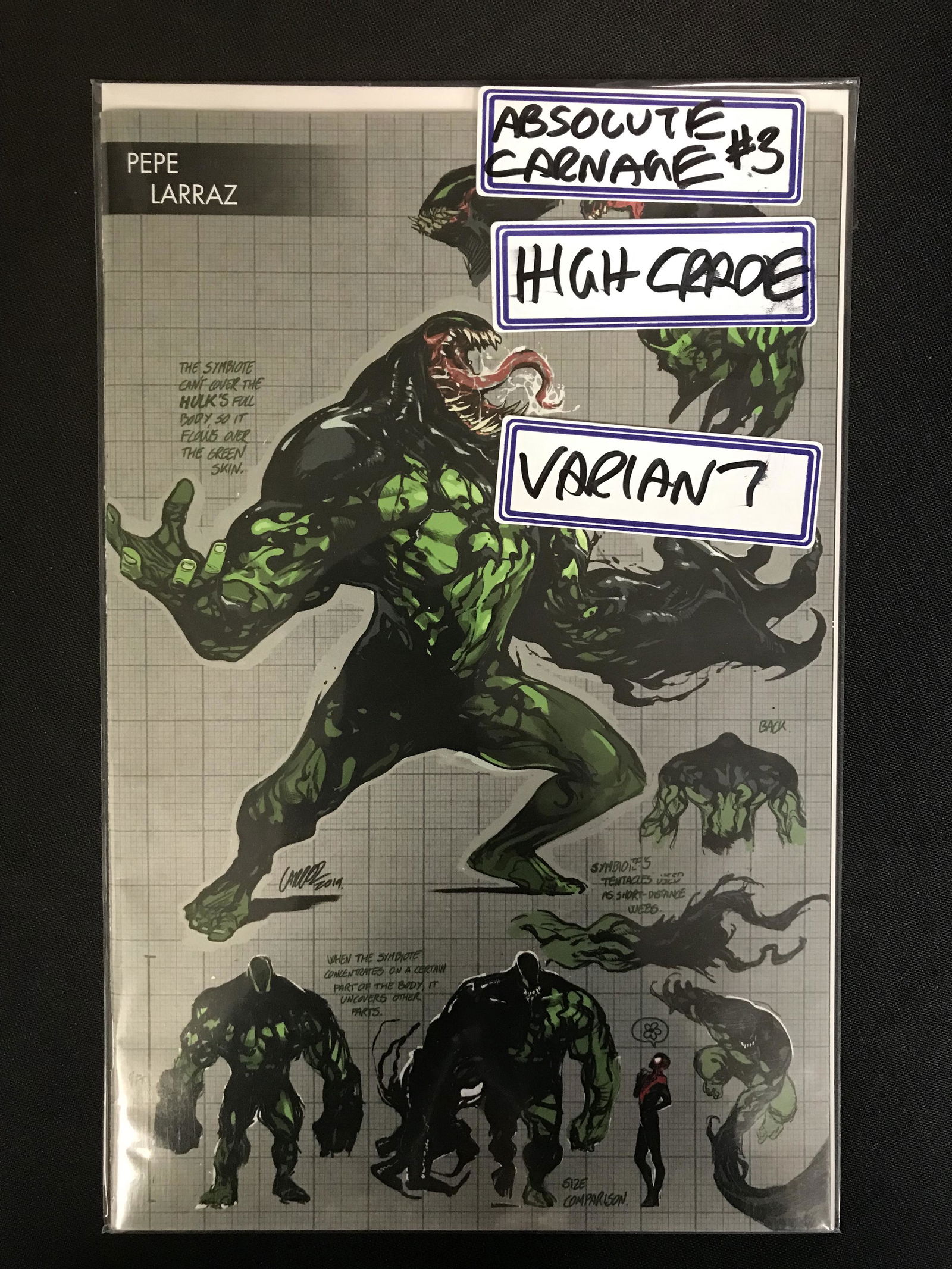 ABSOLUTE CARNAGE #3 (VARIANT COVER) (1 of 1)