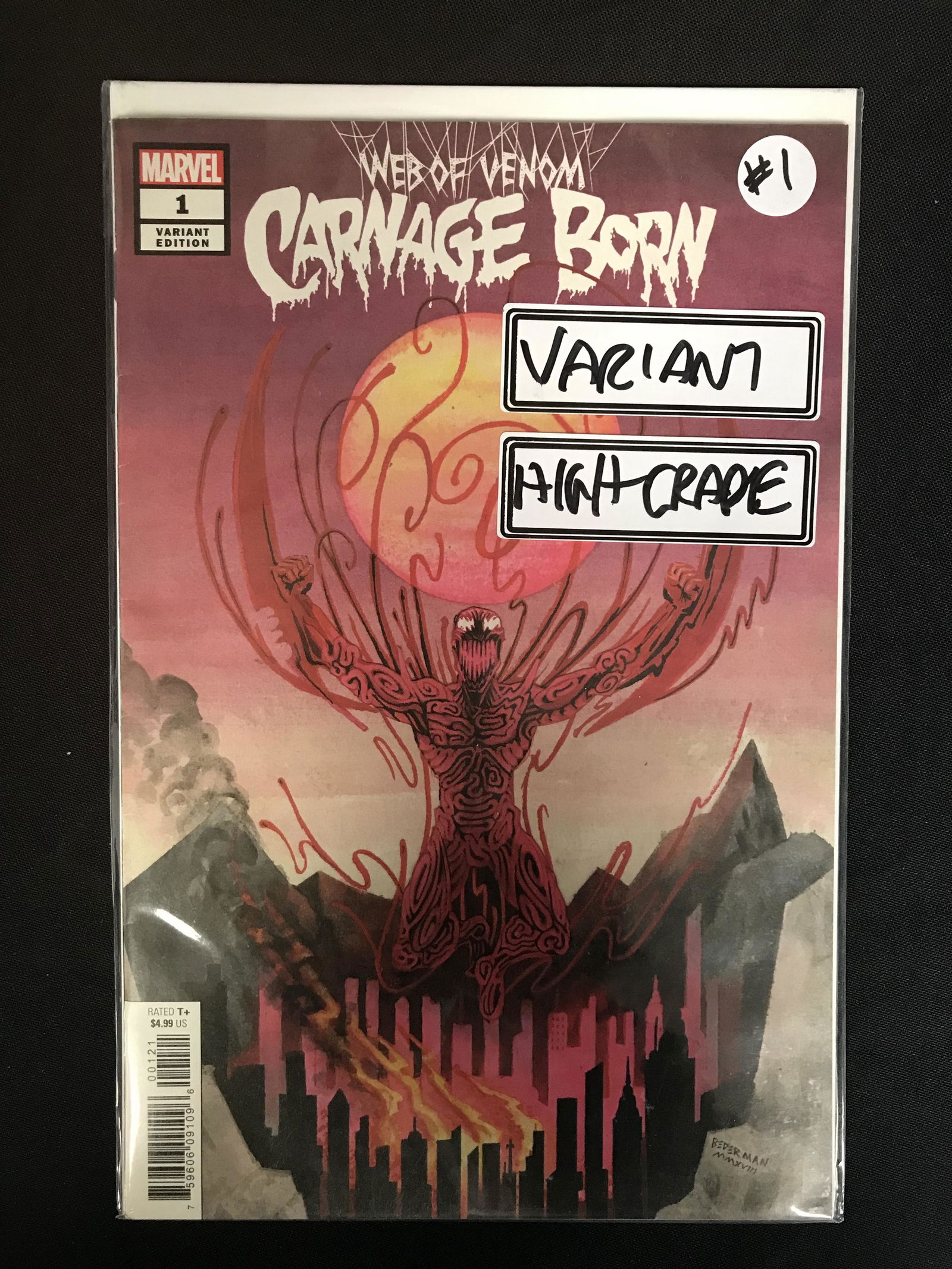 Web of Venom CARNAGE BORN #1 (MARVEL VARIANT) (1 of 1)