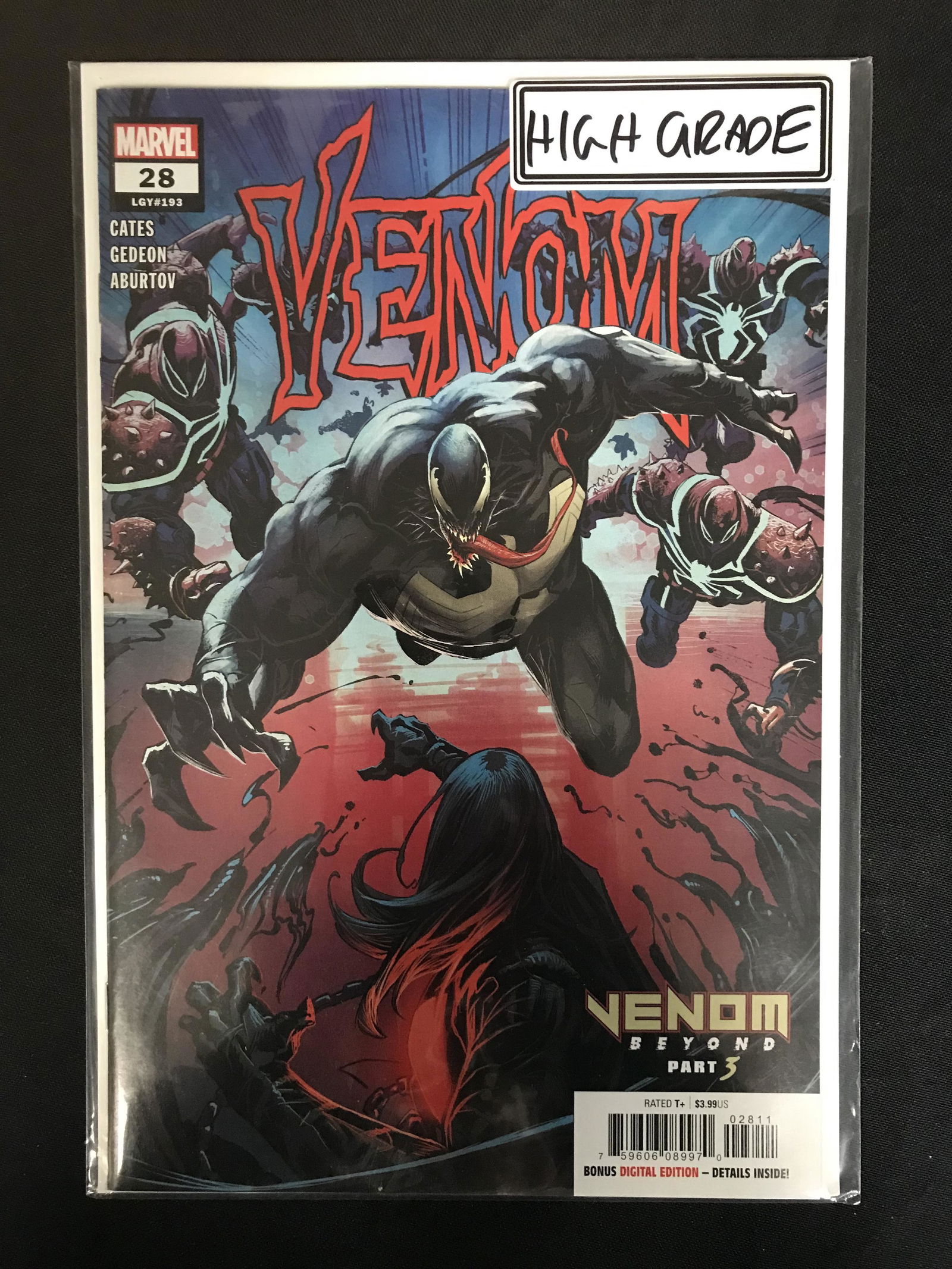 VENOM #28 (MARVEL VARIANT) LGY #193 (1 of 1)