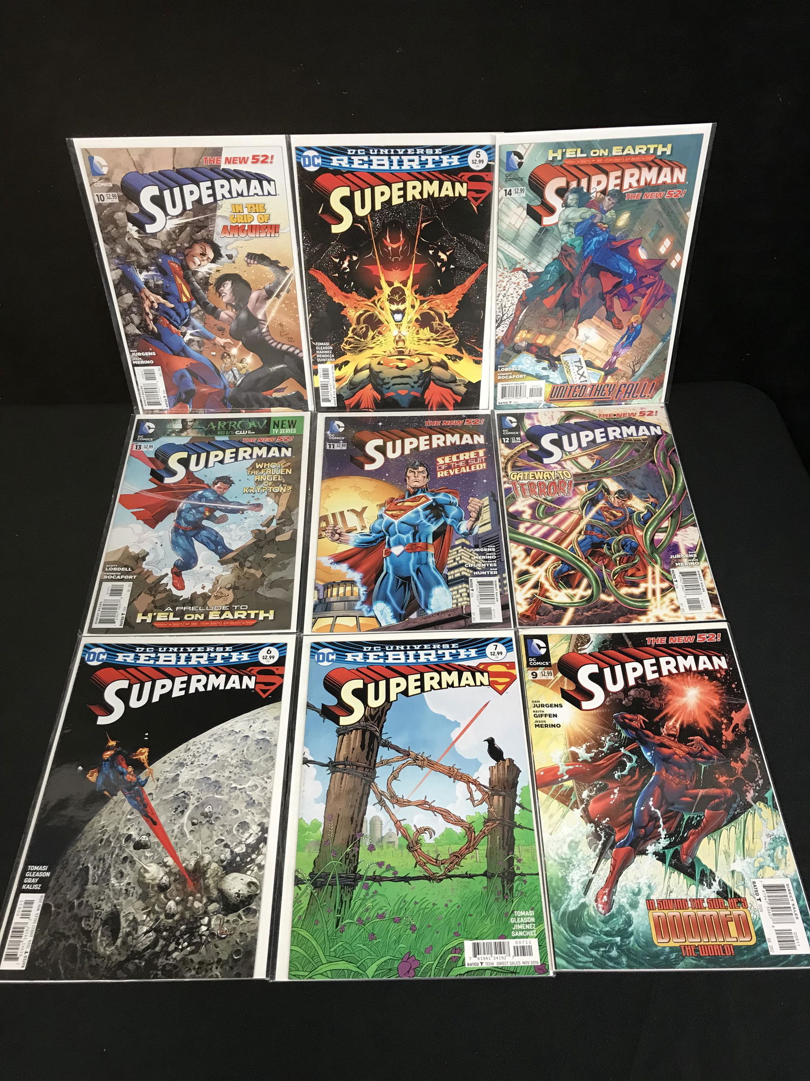 VARIOUS SUPERMAN COMIC BOOK LOT (DC COMICS) (1 of 1)