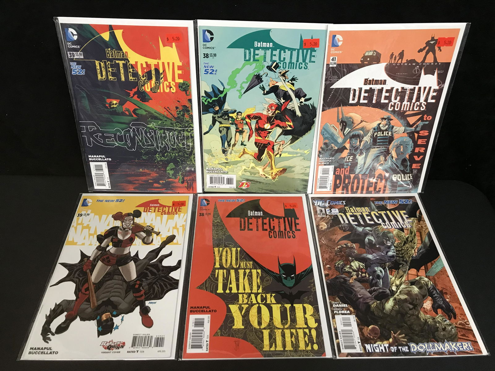 BATMAN DETECTIVE COMICS BOOK LOT (DC COMICS) (1 of 1)