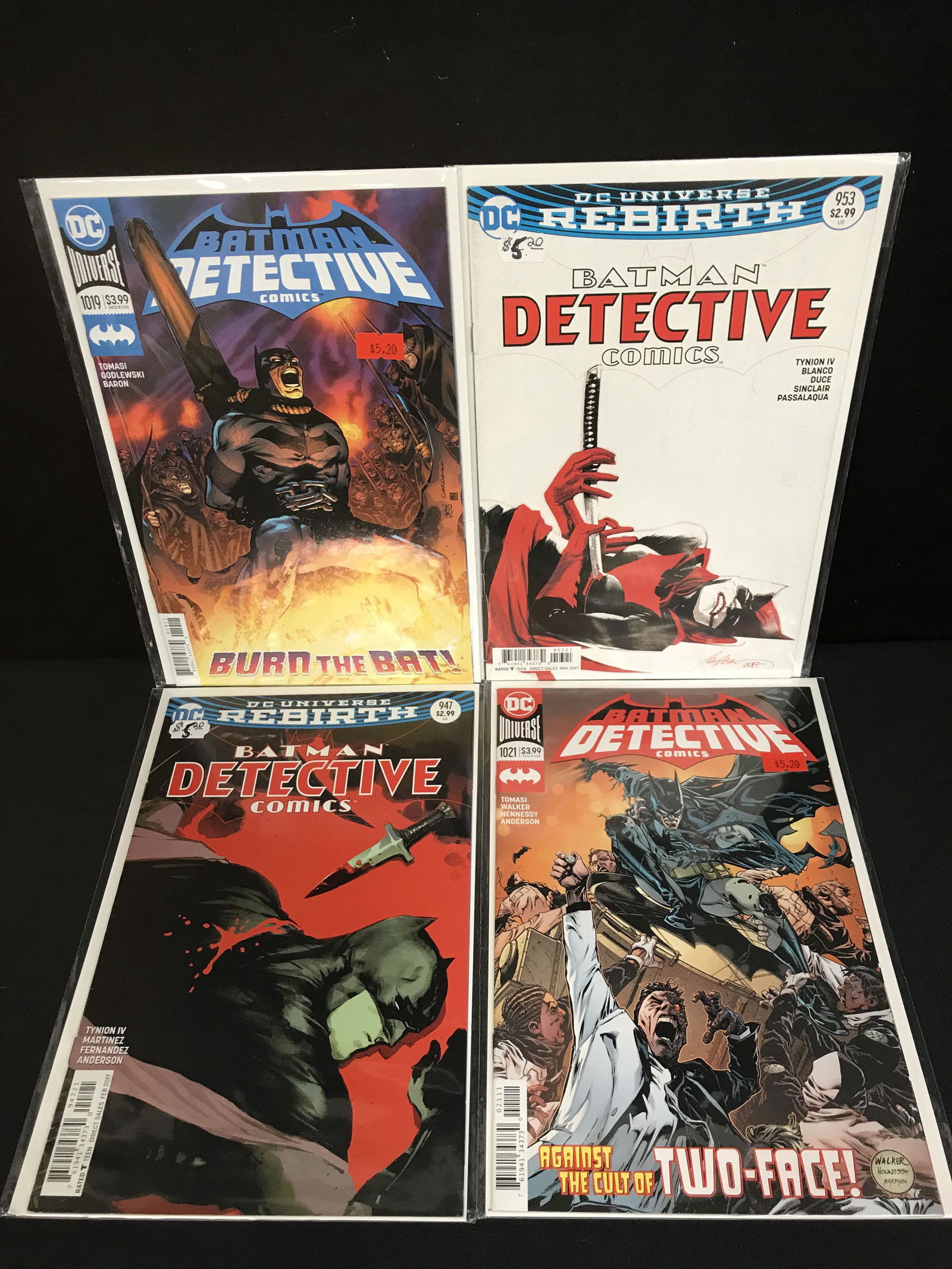 BATMAN DETECTIVE COMICS BOOK LOT (DC COMICS) (1 of 1)