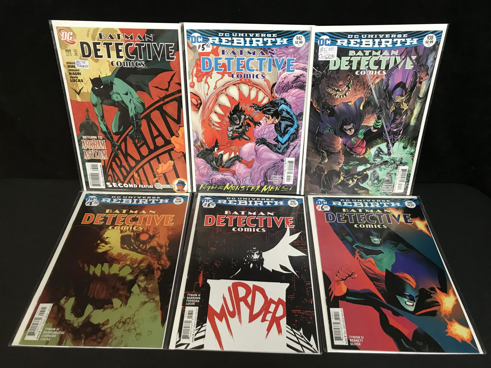 BATMAN DETECTIVE COMICS BOOK LOT (DC COMICS) (1 of 1)