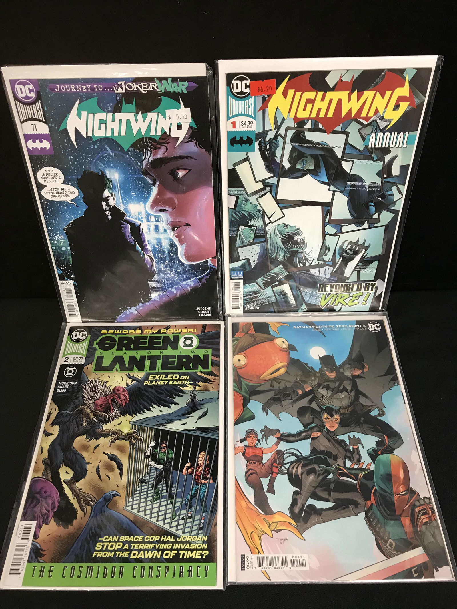 VARIOUS TITLES DC COMIC BOOK LOT (1 of 1)