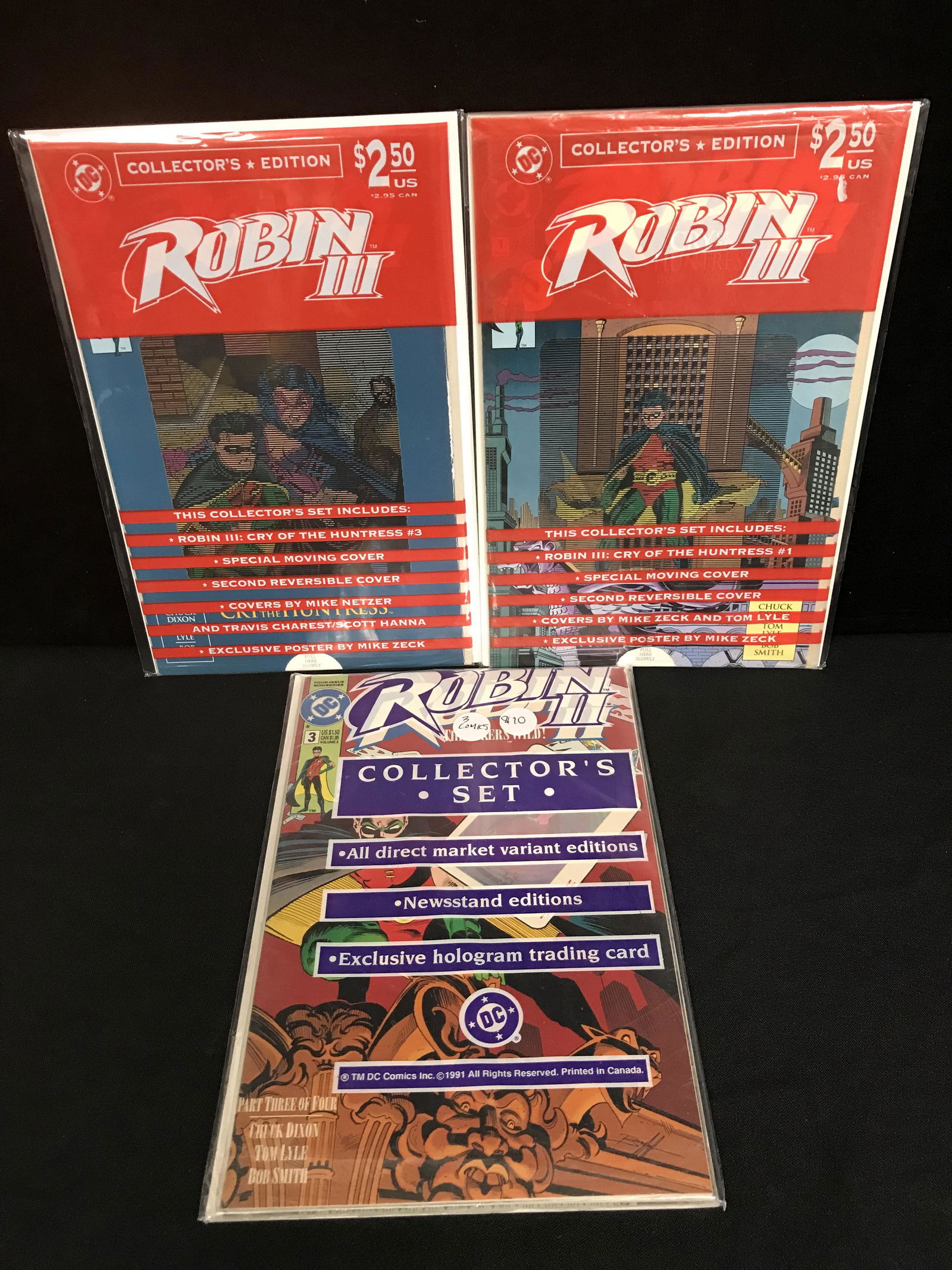 ROBIN III/ II COMIC BOOK LOT (DC COMICS) (1 of 1)