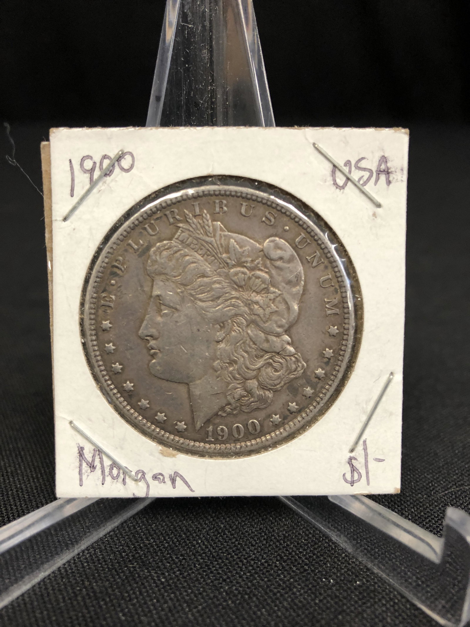 1900 US MORGAN SILVER DOLLAR (1 of 1)